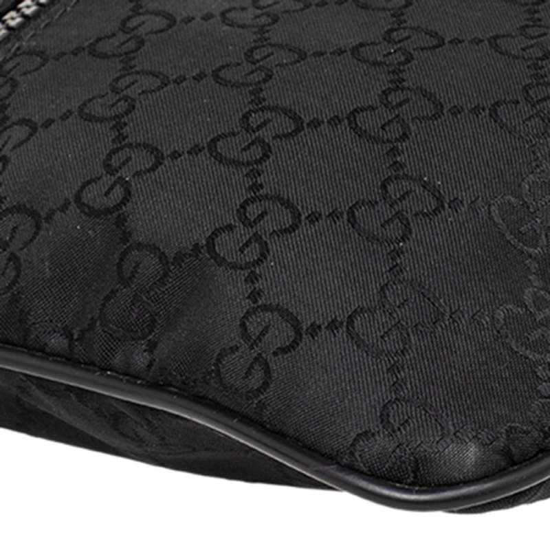 Gucci men's leather laptop bag black, Luxury, Bags & Wallets on