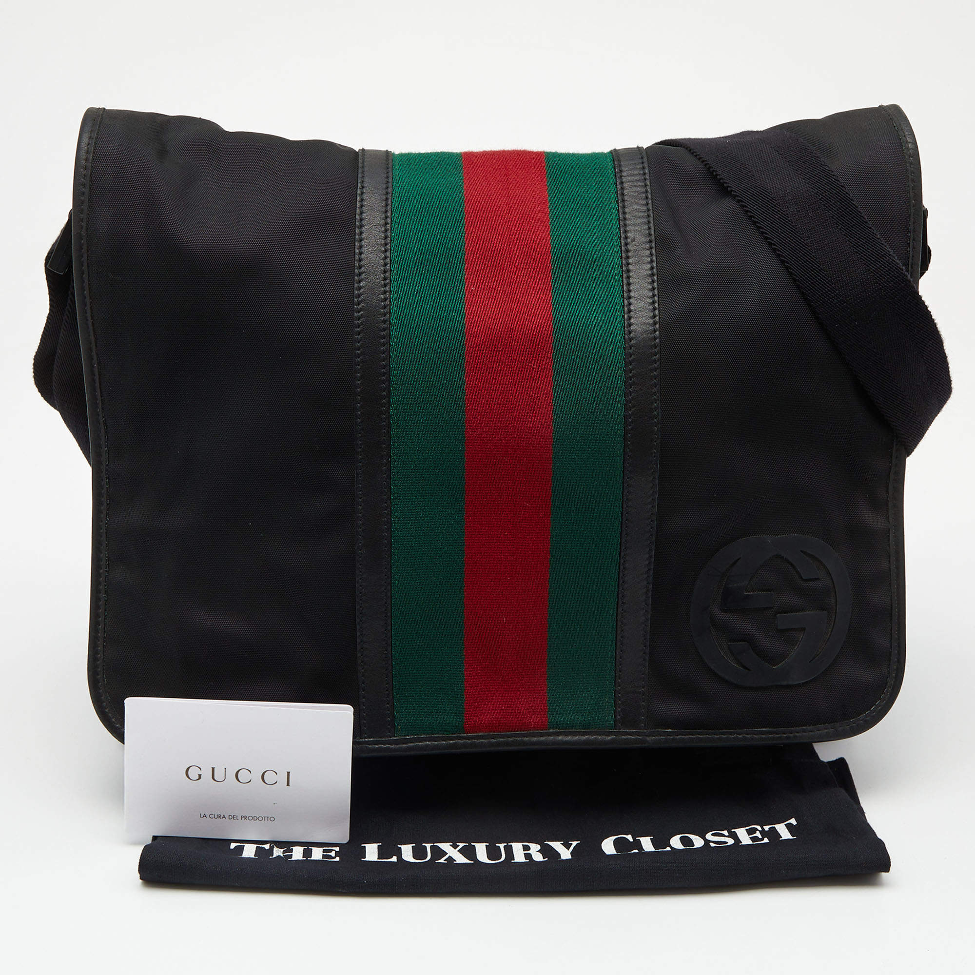 AUTHENTIC Gucci Medium Messenger Bag Dark Brown NEW!!! (WBA348) – Jj's  Closet, LLC