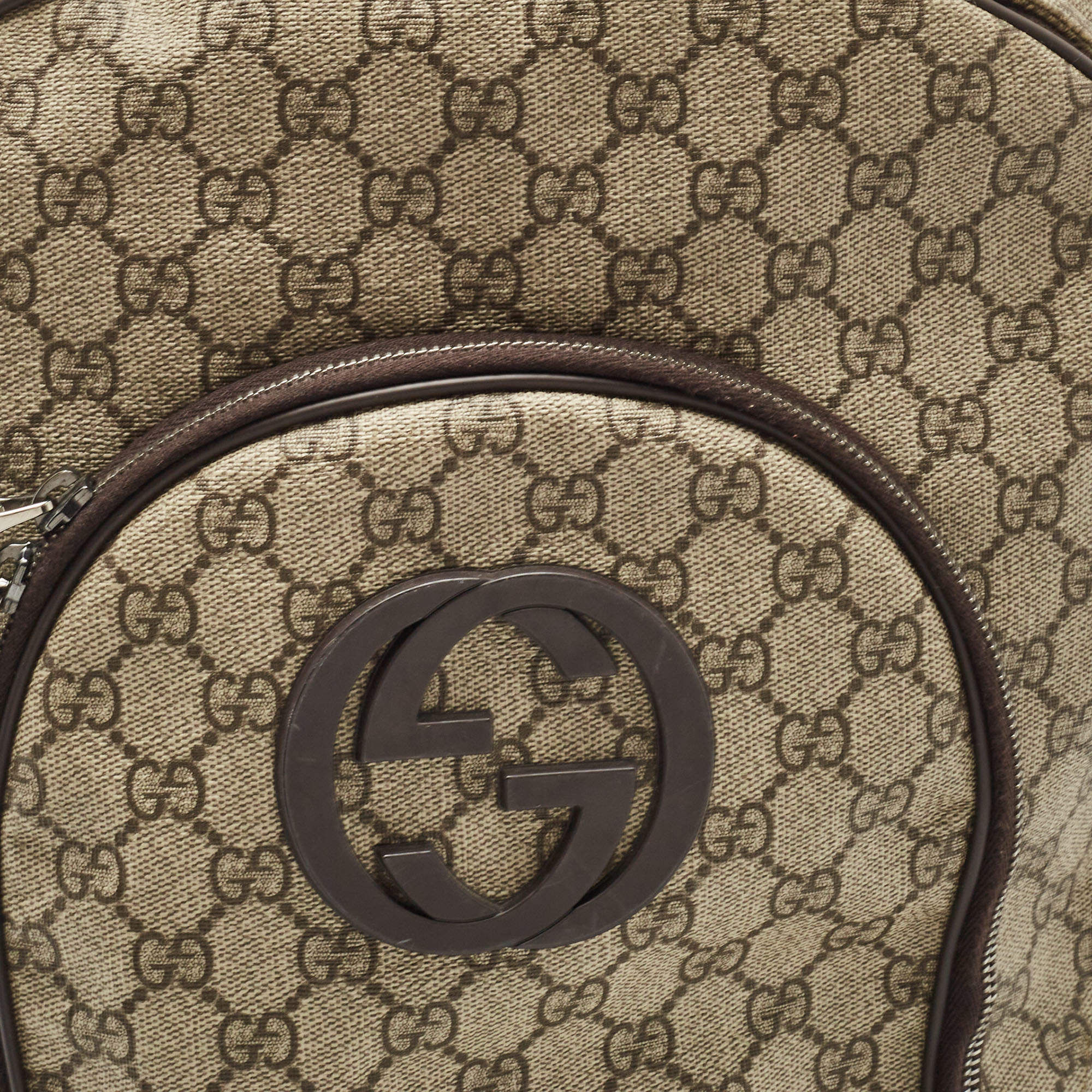 Gucci - NEW Backpack With Interlocking G - Beige / Brown Monogram Back -  BougieHabit