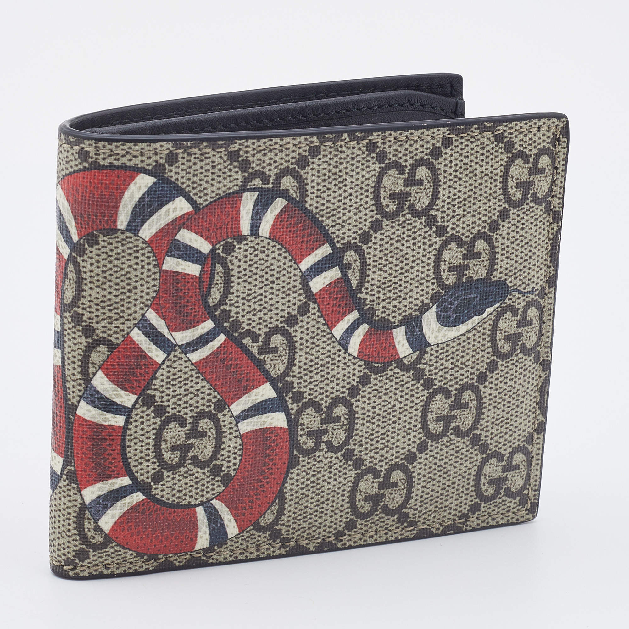 Gucci Wallet with a snake motif, Men's Accessories