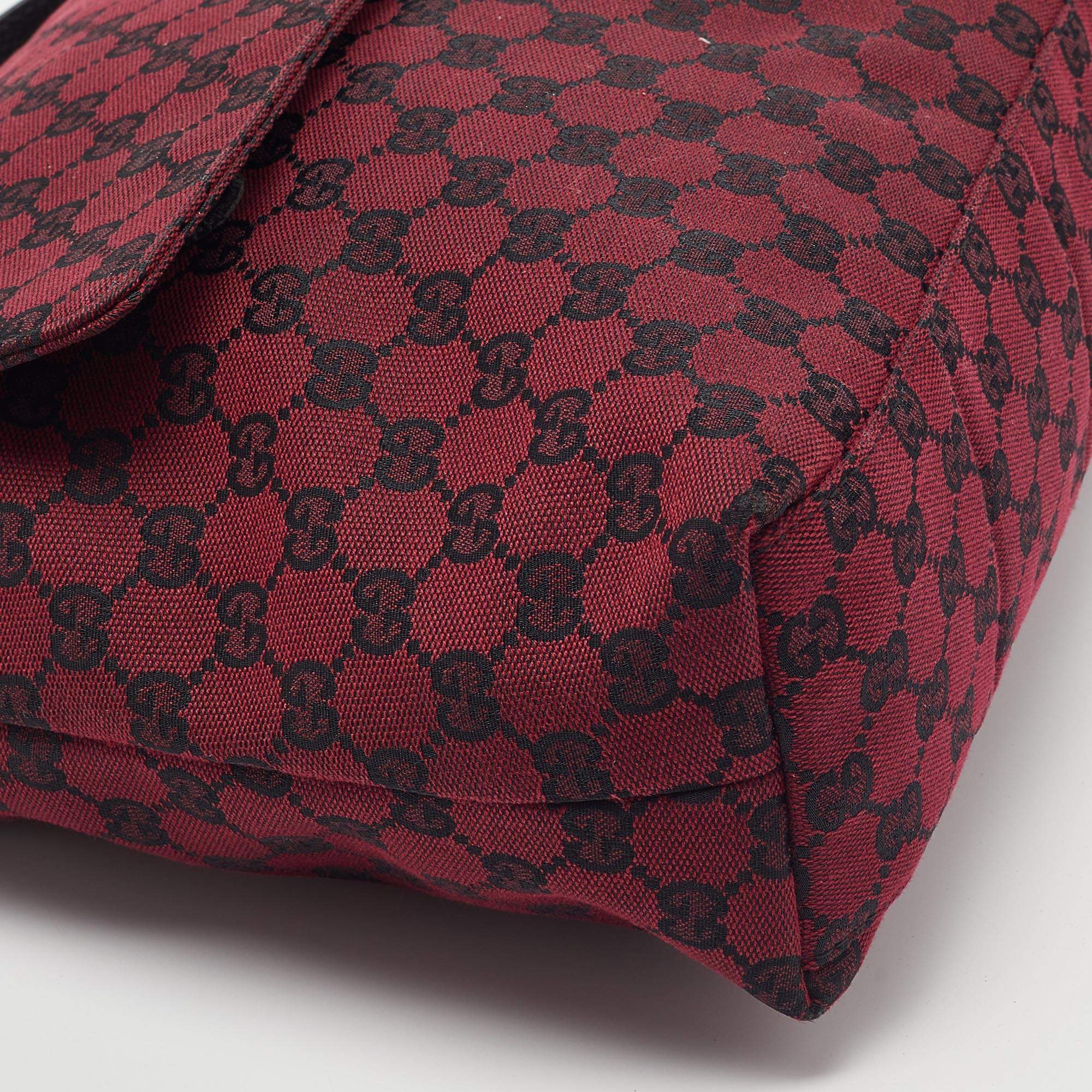 red gucci canvas fabric by the yard for bags