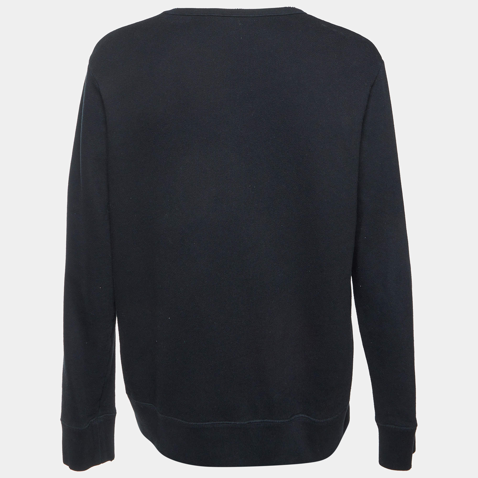 Gucci Black Logo & Pirates Patched Knit Hoodie M Gucci | TLC