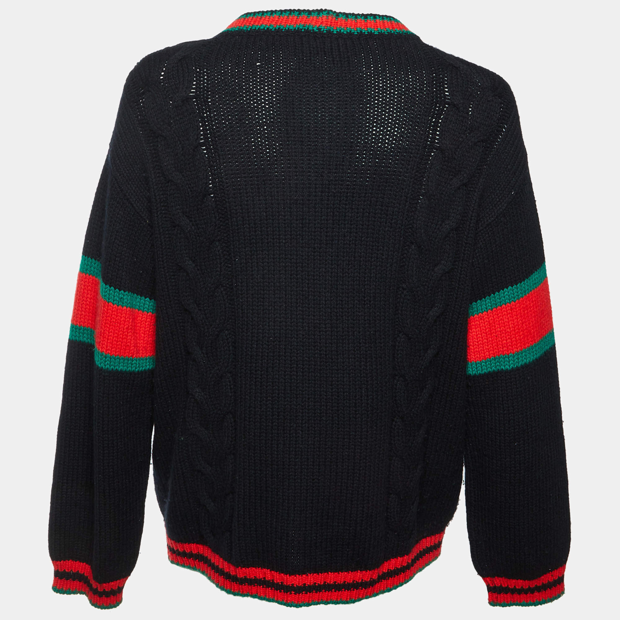 Burberry Black Logo Print Cotton Knit Hoodie XS Burberry London
