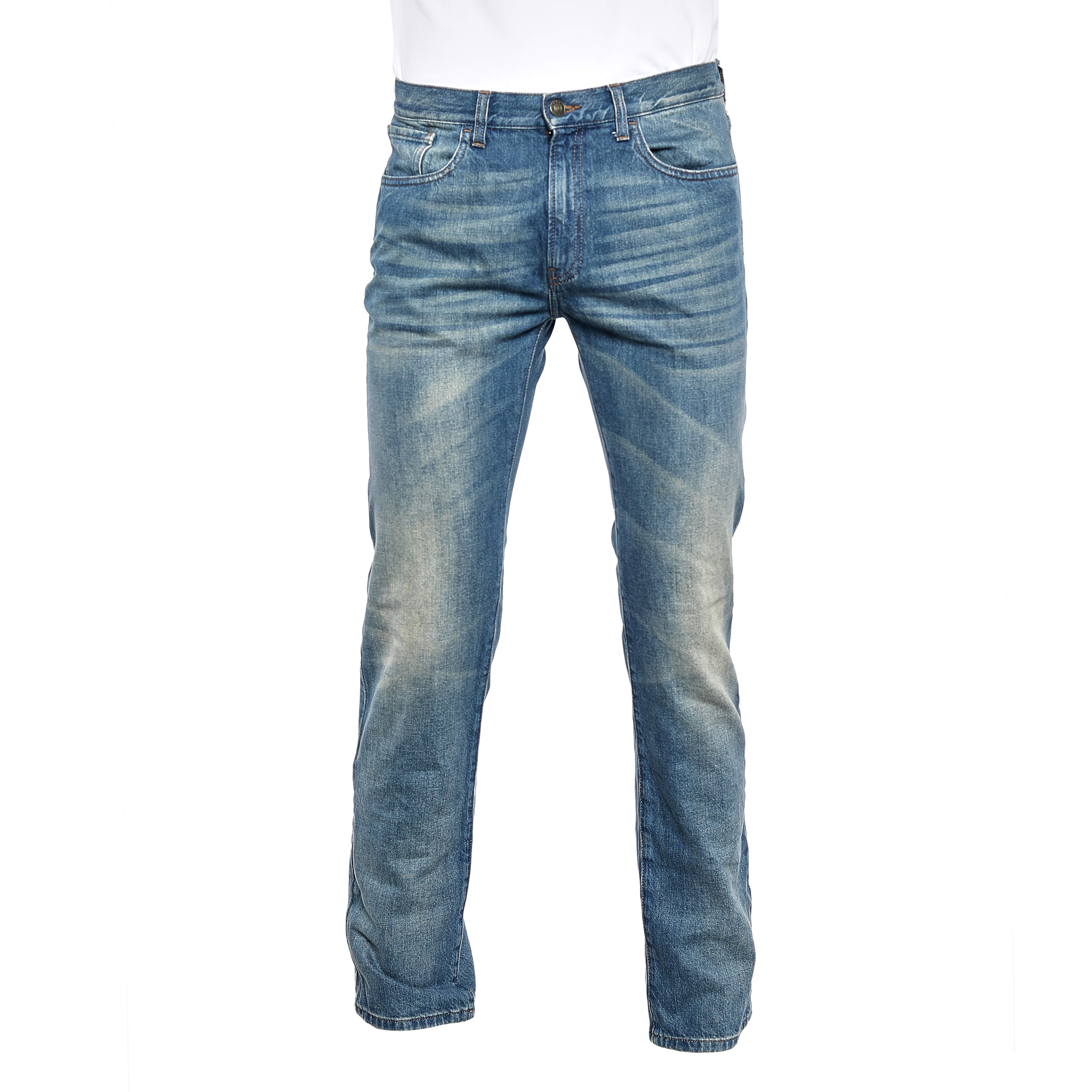 Gucci Blue Denim Straight Leg Jeans L
