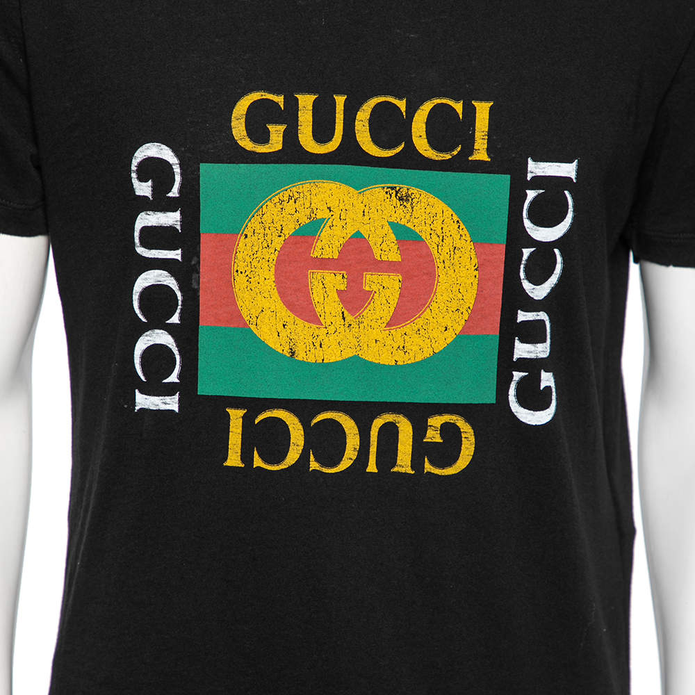 Men's GUCCI Boutique Printing Black 623244-XJCKX-1082 - KICKS CREW