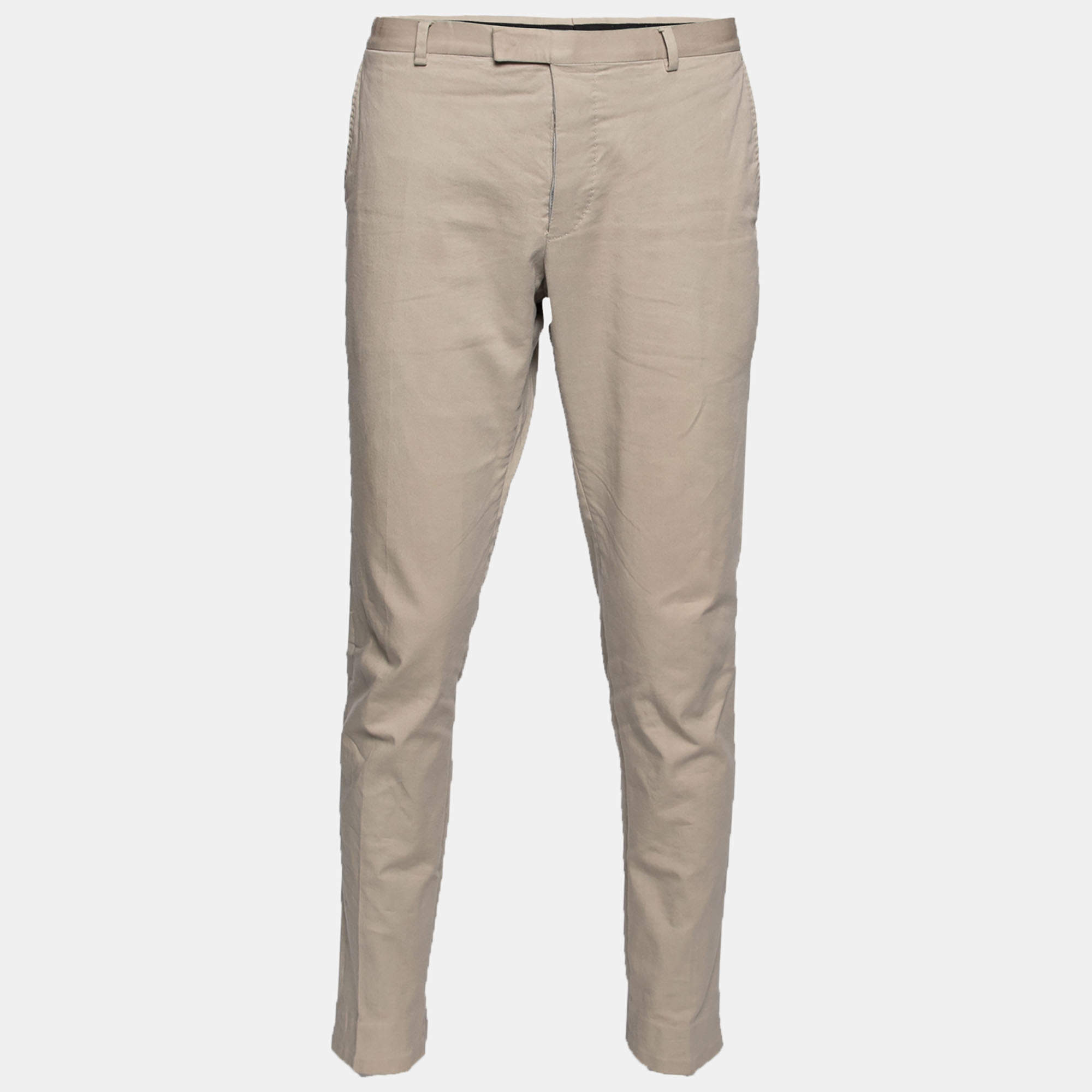 Gucci Beige Cotton Trousers XXL