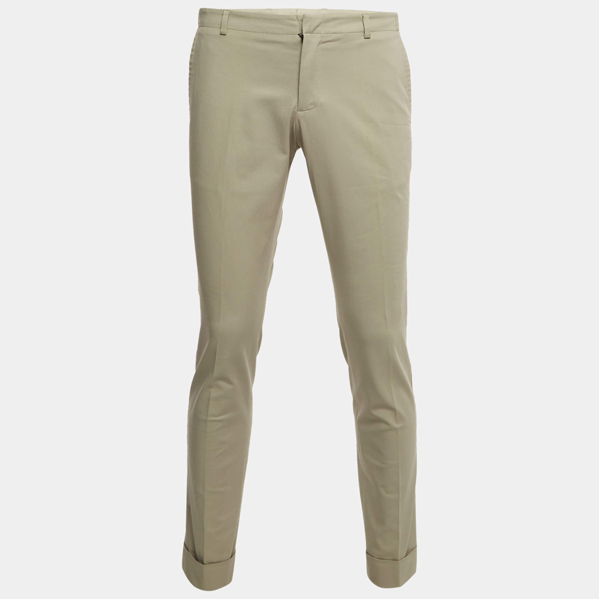 GUCCI☆素敵！WEB STRIPE Tan Cotton CHINO Pants