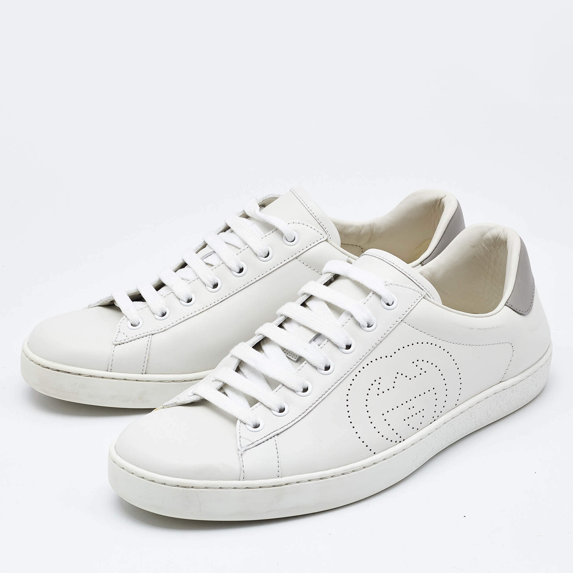 Fear Of God Black/White Leather Basketball High Top Sneakers