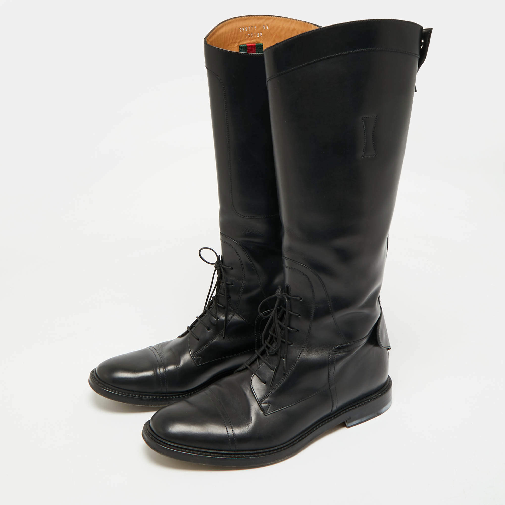 Balenciaga Black Rubber Trooper Boots Size 43 Balenciaga | TLC