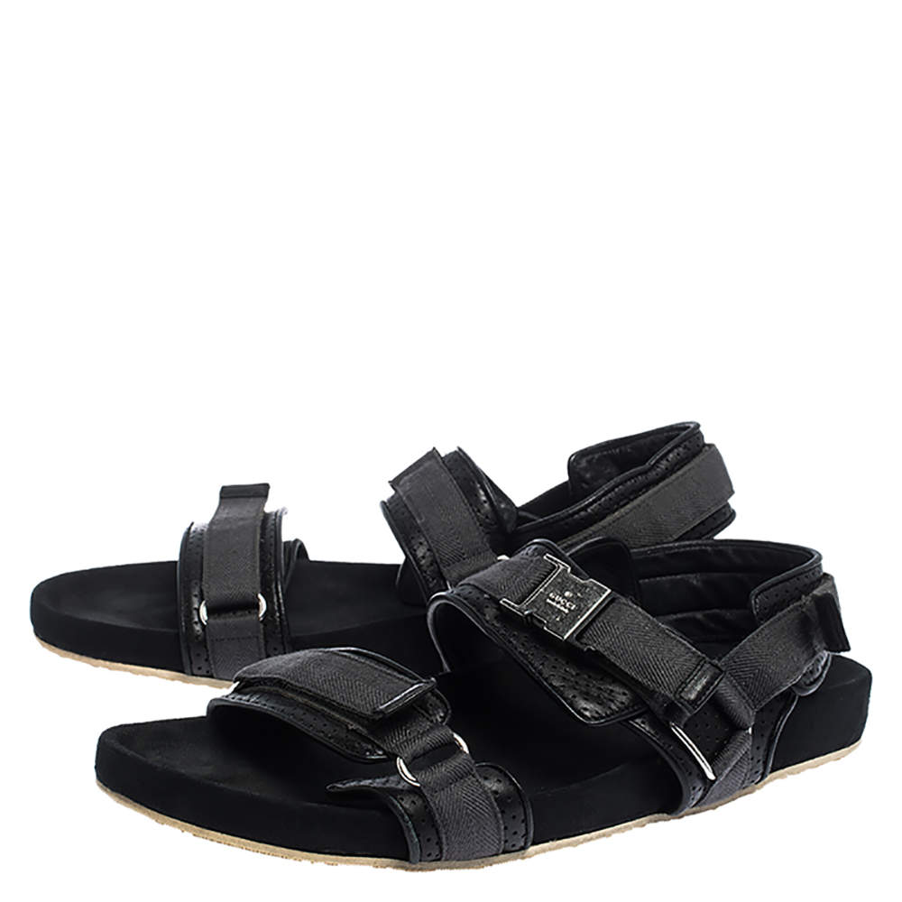 gucci velcro sandals