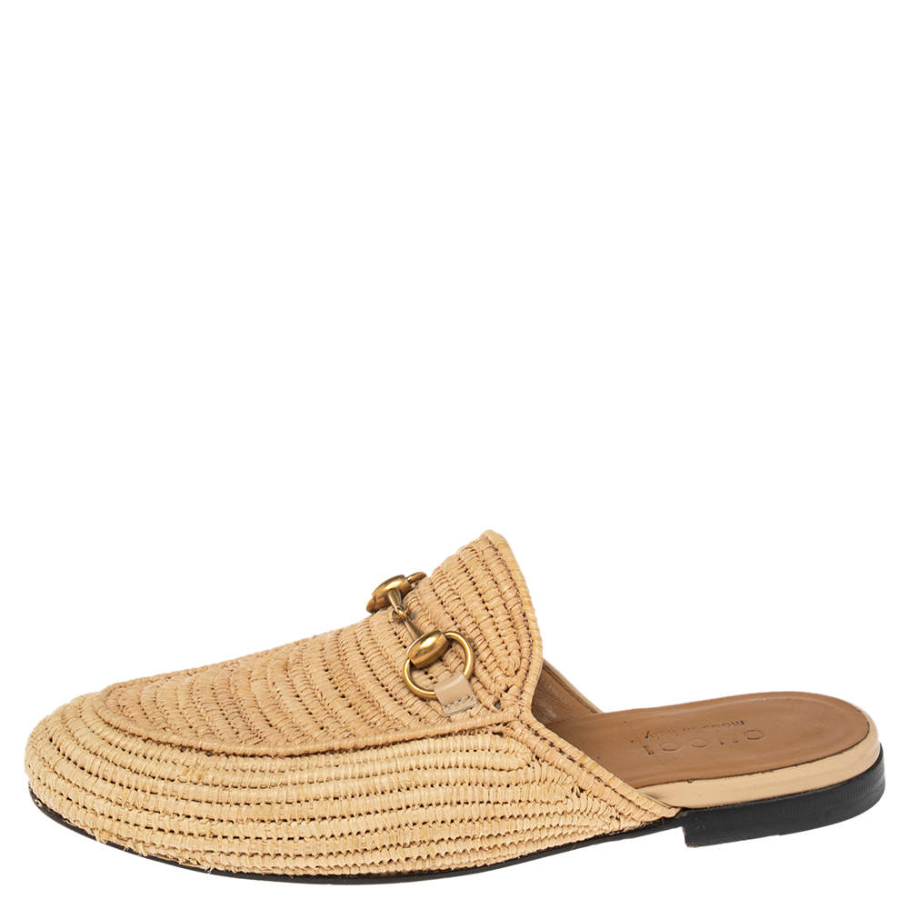 Princetown raffia slipper online