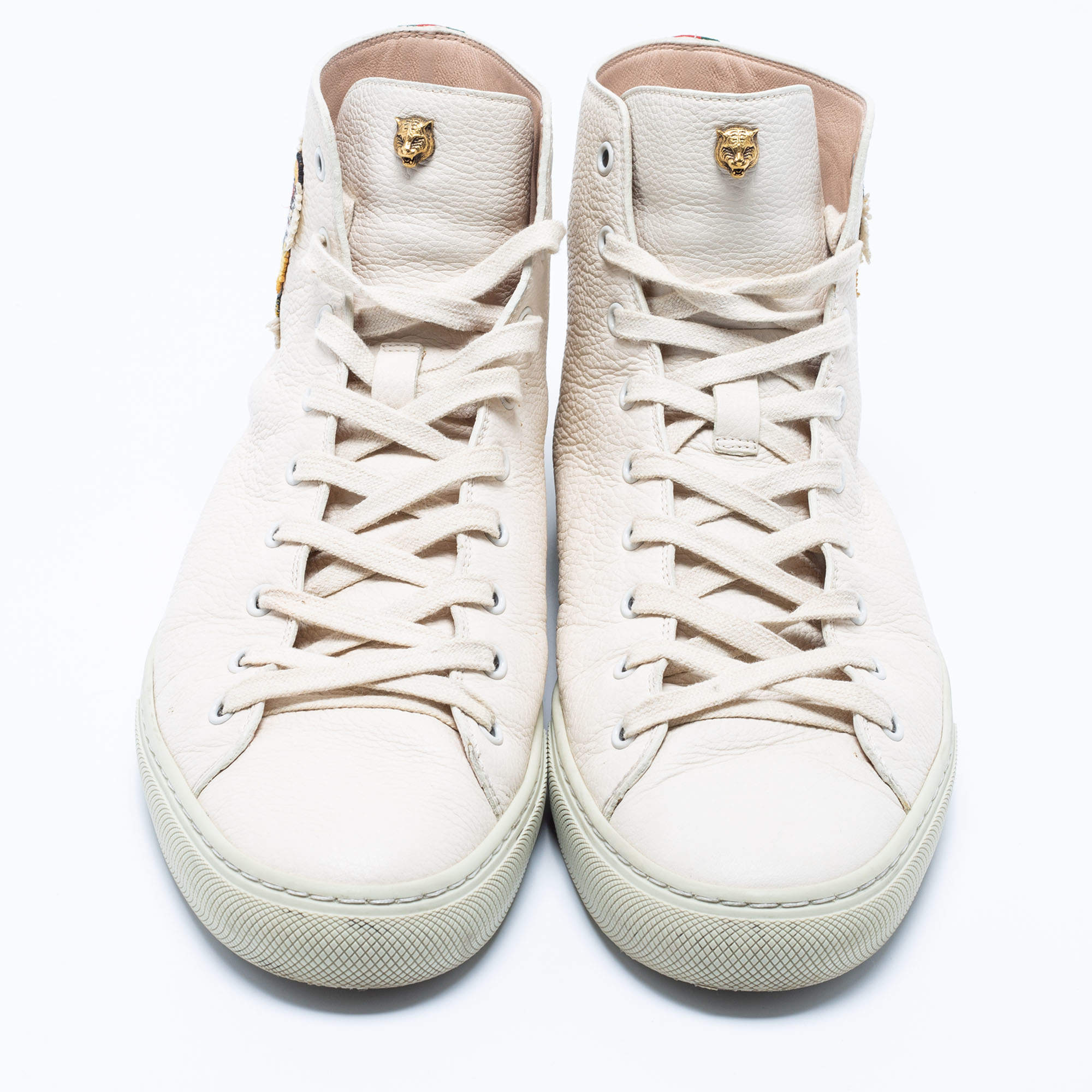 Gucci major high top leather sneakers on sale