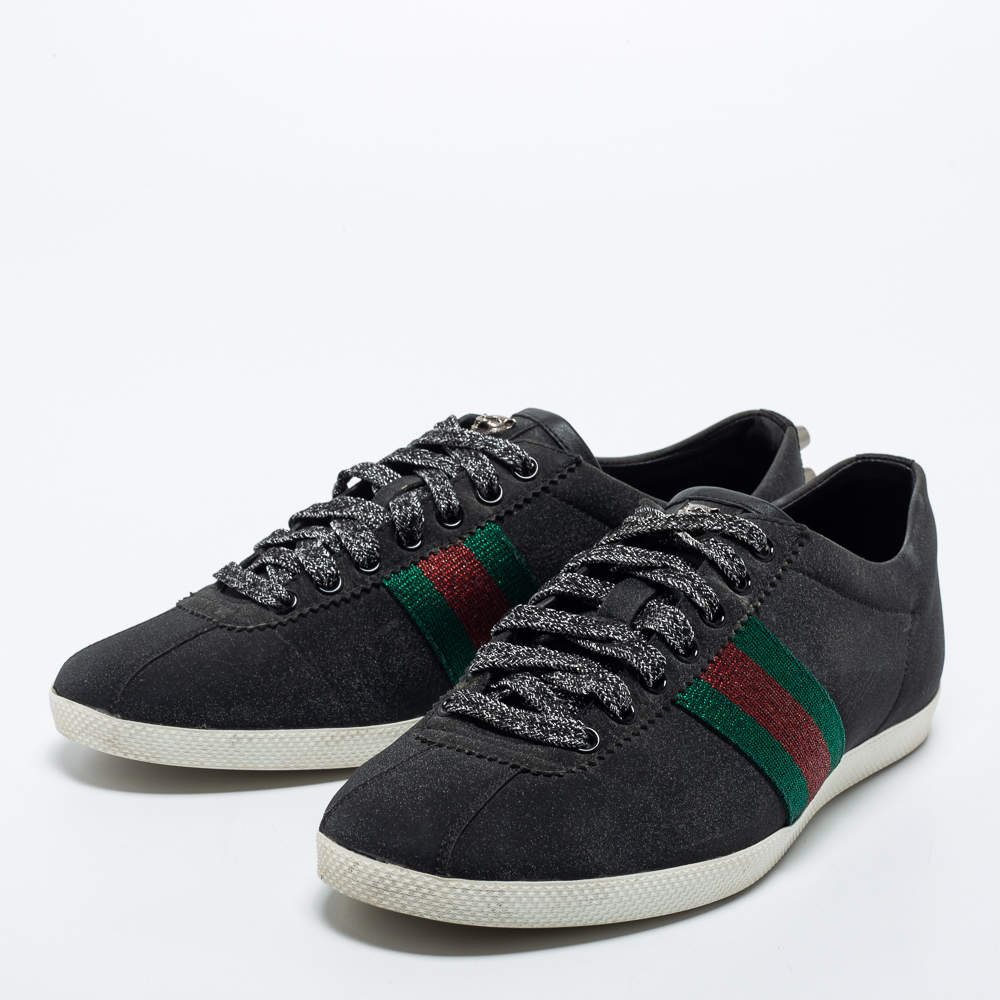 Mens gucci glitter sneakers on sale