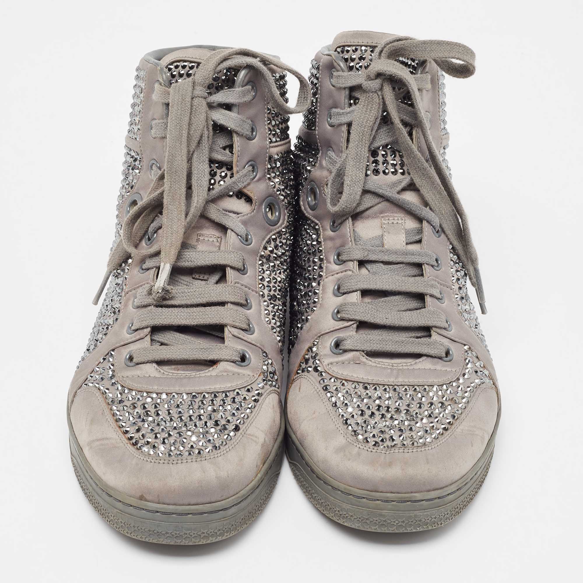 Gucci coda crystal sneakers best sale