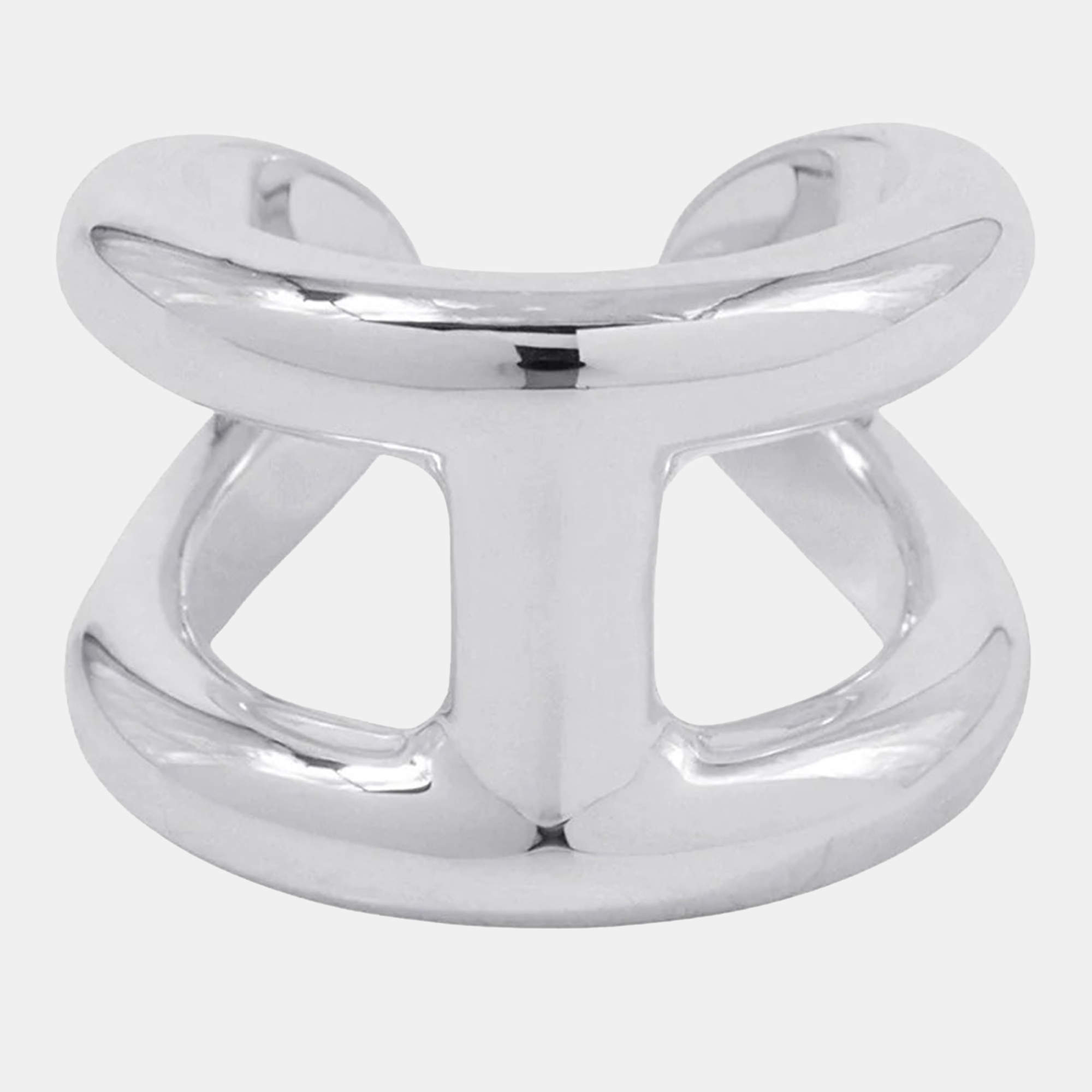 Pre Owned Hermes Osmoz  Sv925 Ring Size MM 