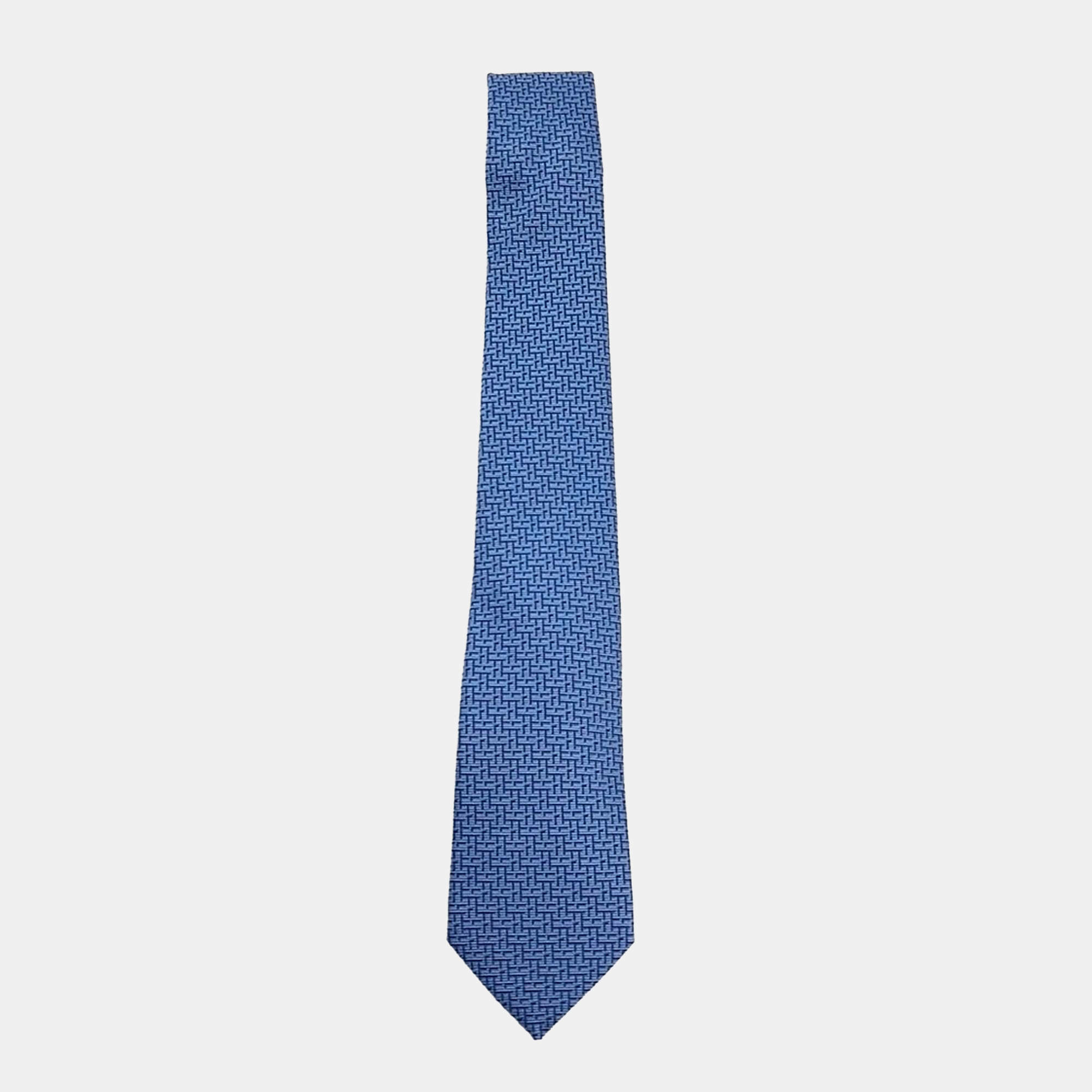 Pre Owned Hermes silk tie