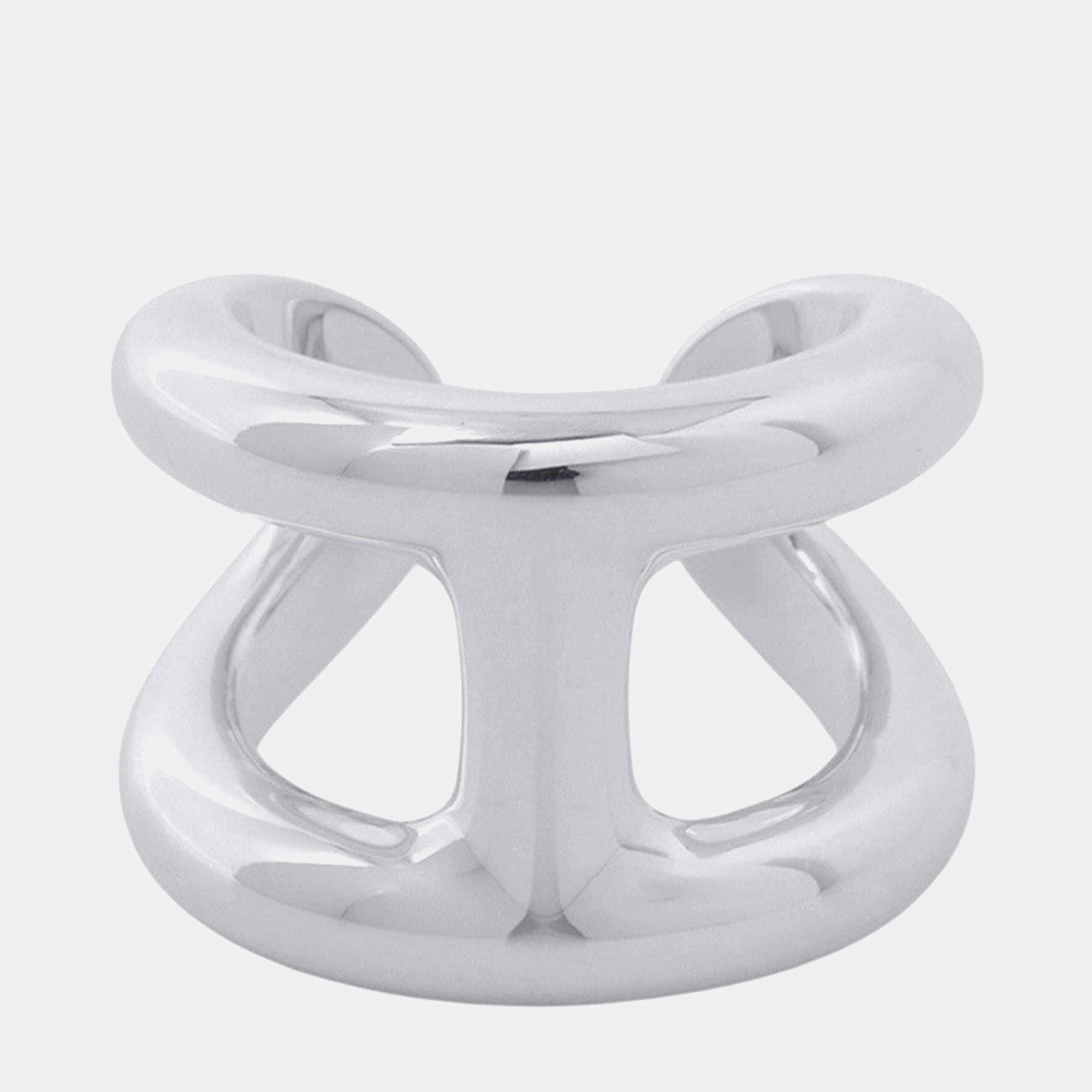 مملوكة مسبقًا Hermes Osmoz Ring Size Gm/49/#9H102536B 00049 Sv925