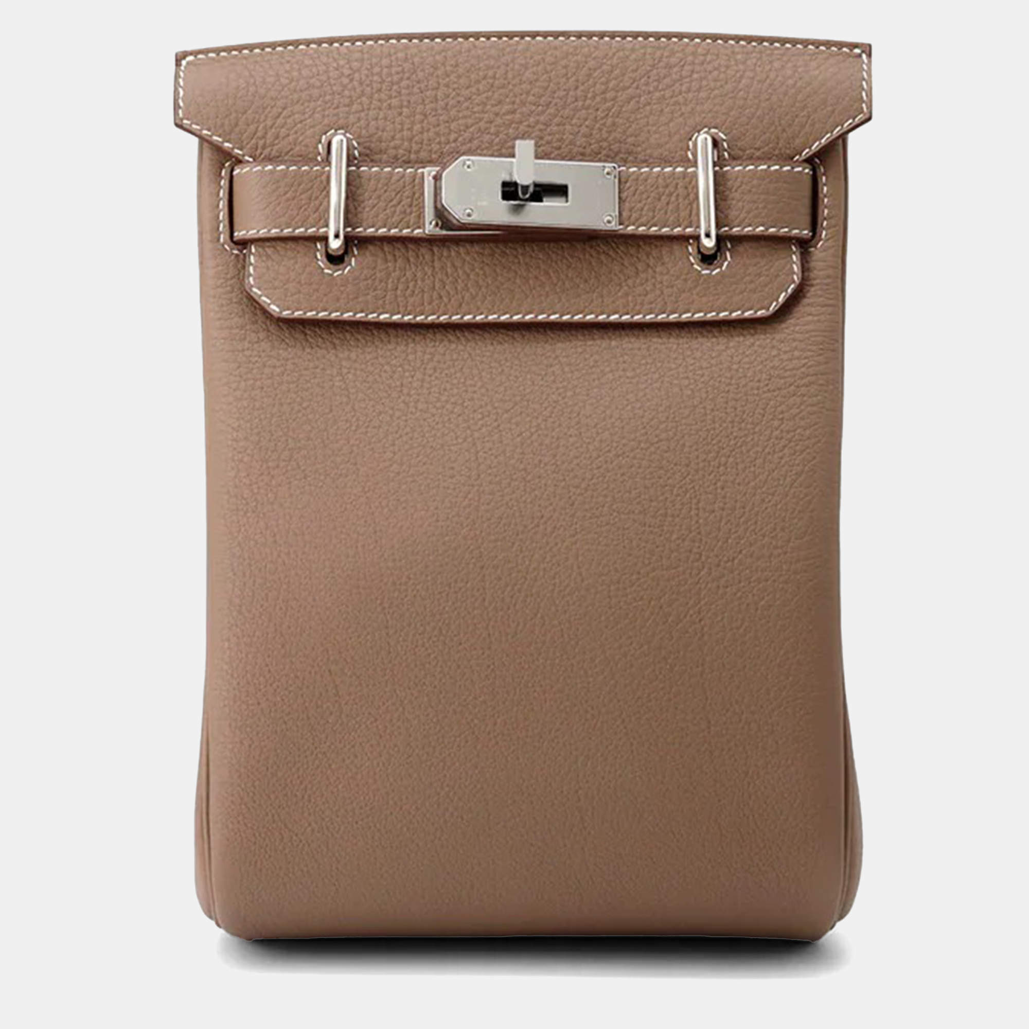 Hermes Kelly Akkad Etoupe Taurillon Clemence Size Pm
