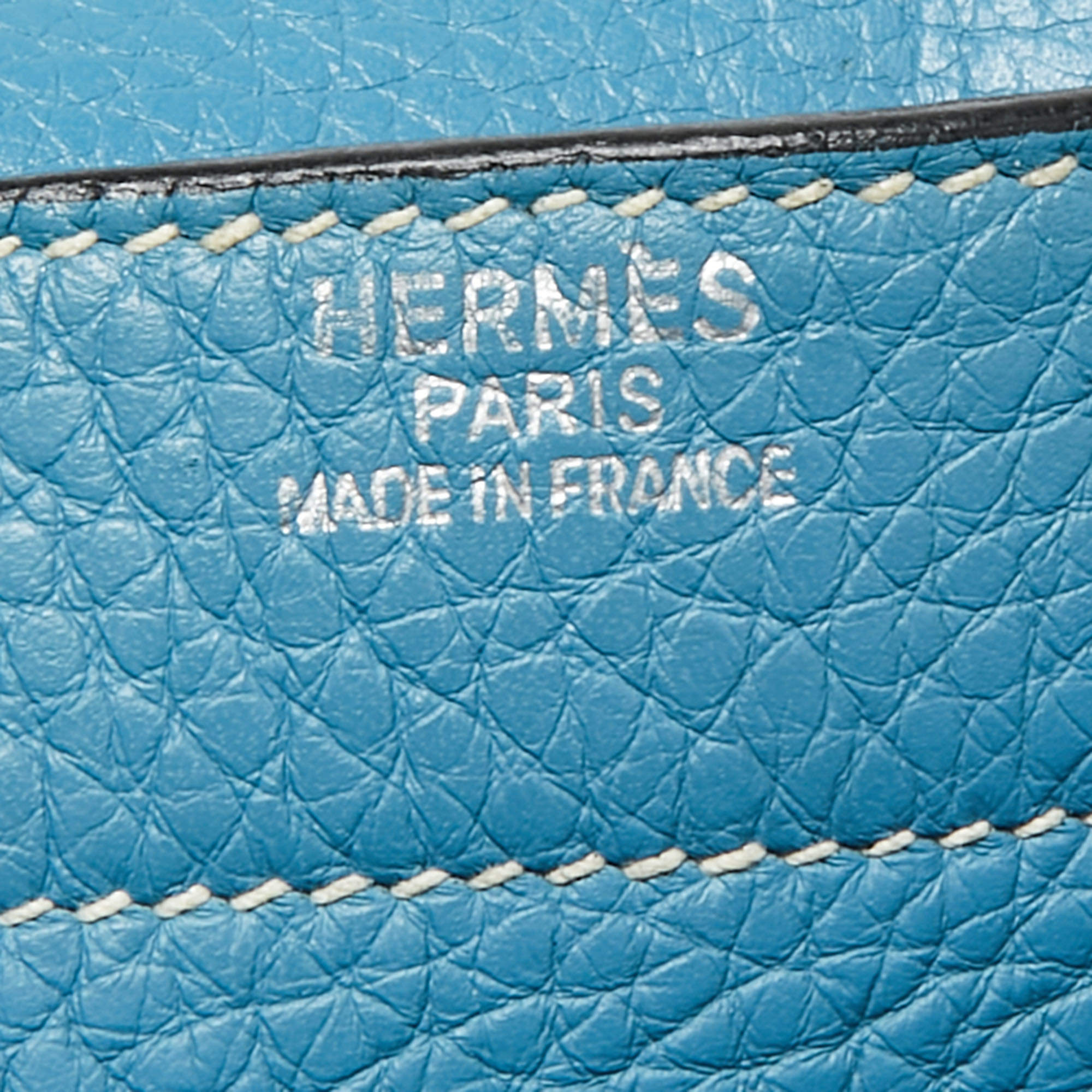 Hermès HERMES BAG DEPECHES BAG 2 bellows 38 BRIEFCASE LEATHER SATCHEL Brown  ref.418760 - Joli Closet