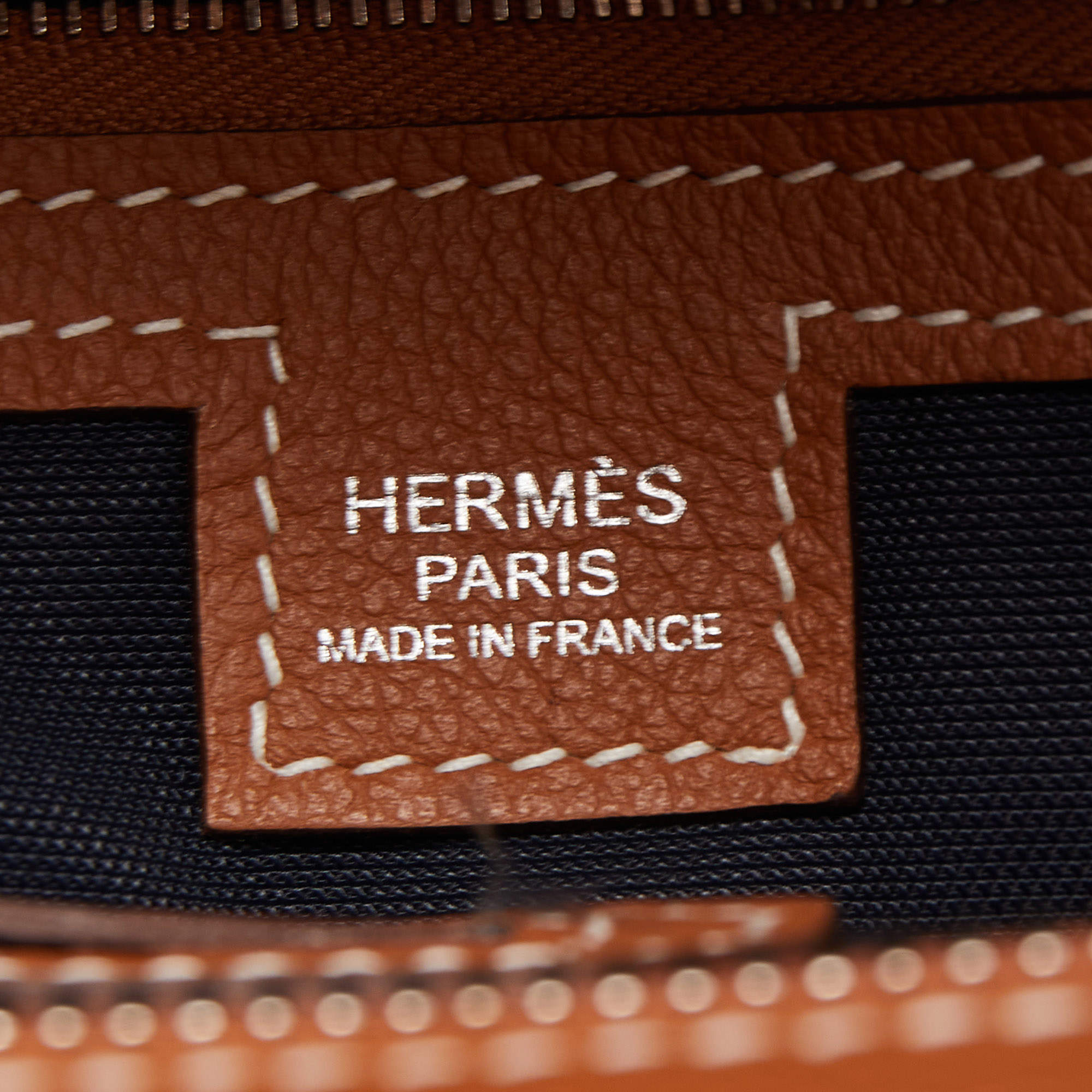 Hermes Gold Evercolor Leather Citynews Briefcase Hermes | The Luxury Closet