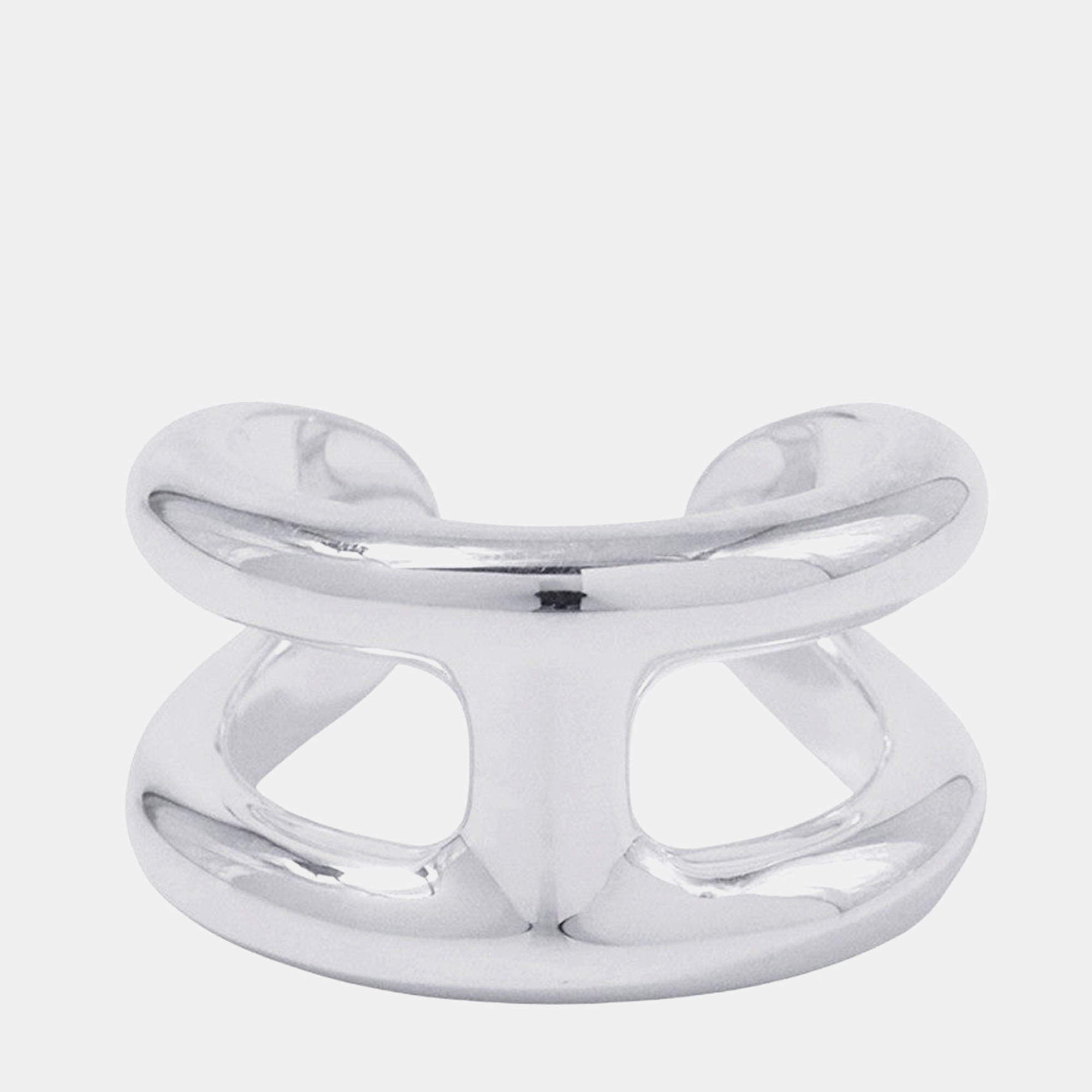 Pre Owned Hermes Osmoz Ring Size Pm/55/#15 Sv925