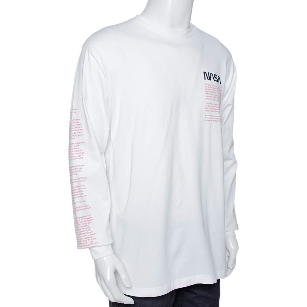 nasa jumper white