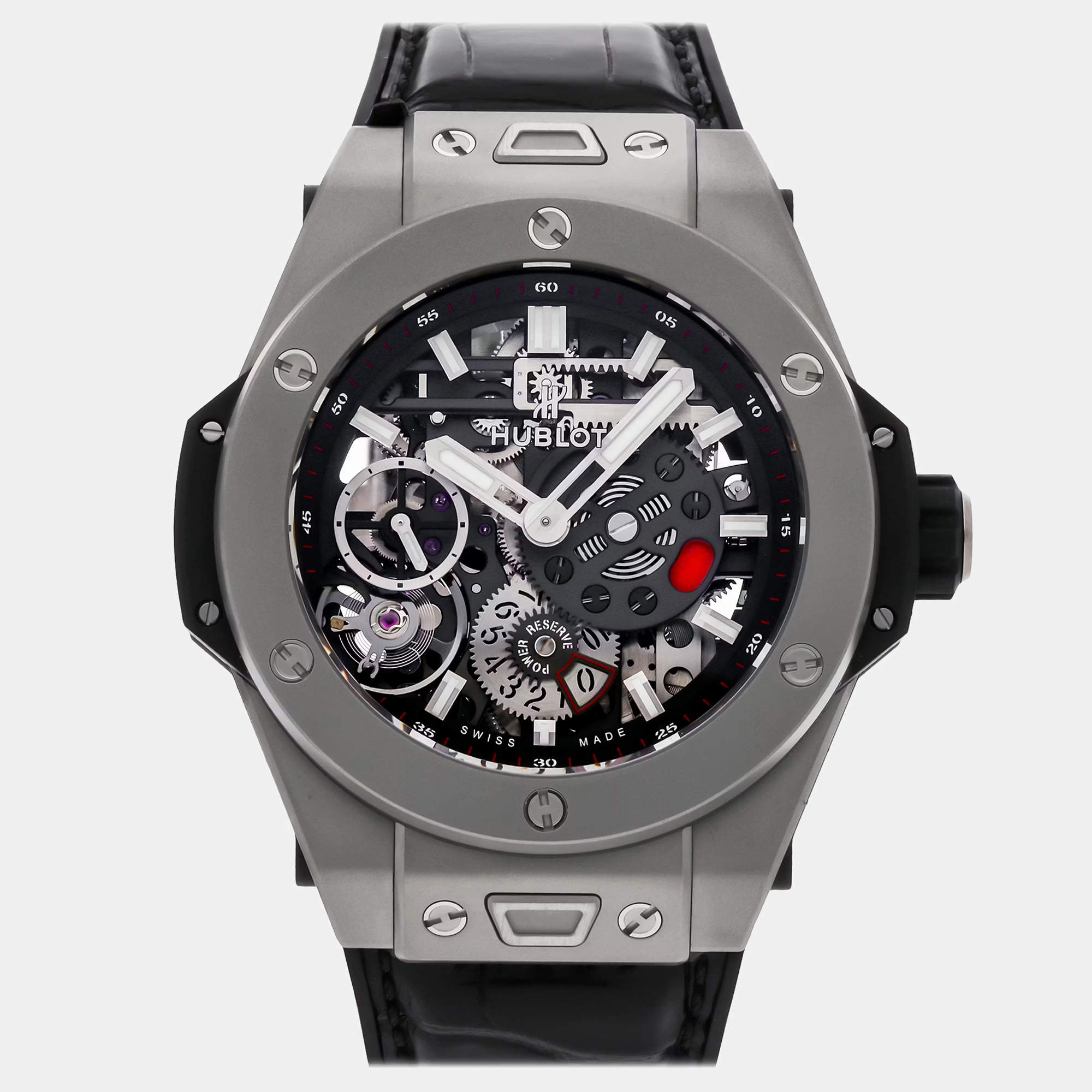 Pre Owned Pre-Owned Hublot Big Bang Meca-10 414.NI.1123.RX Manual Winding 45 mm