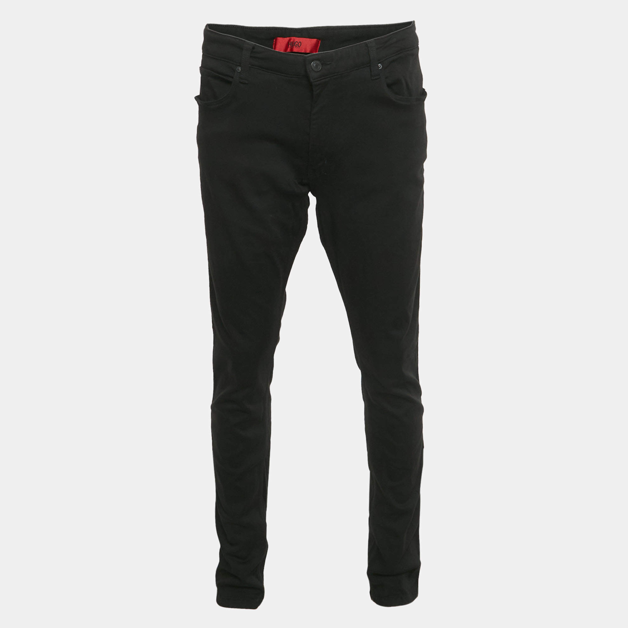 Pre Owned Hugo Boss Black Modal Stretch Fit Jeans XXL