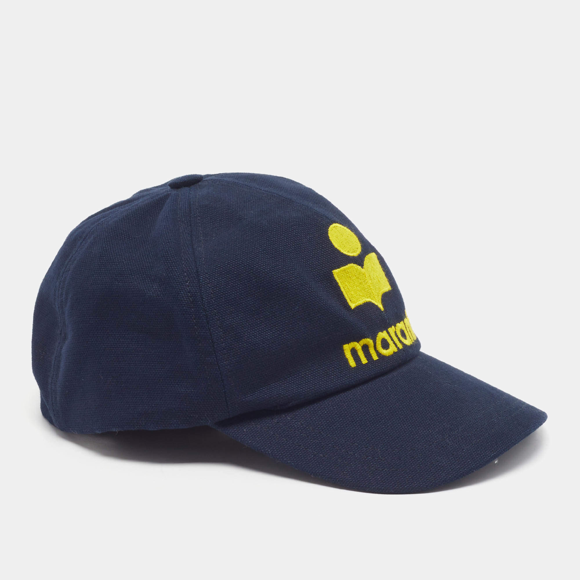 Pre Owned Isabel Marant Midnight Blue Cotton Tryon Baseball Cap Size 59