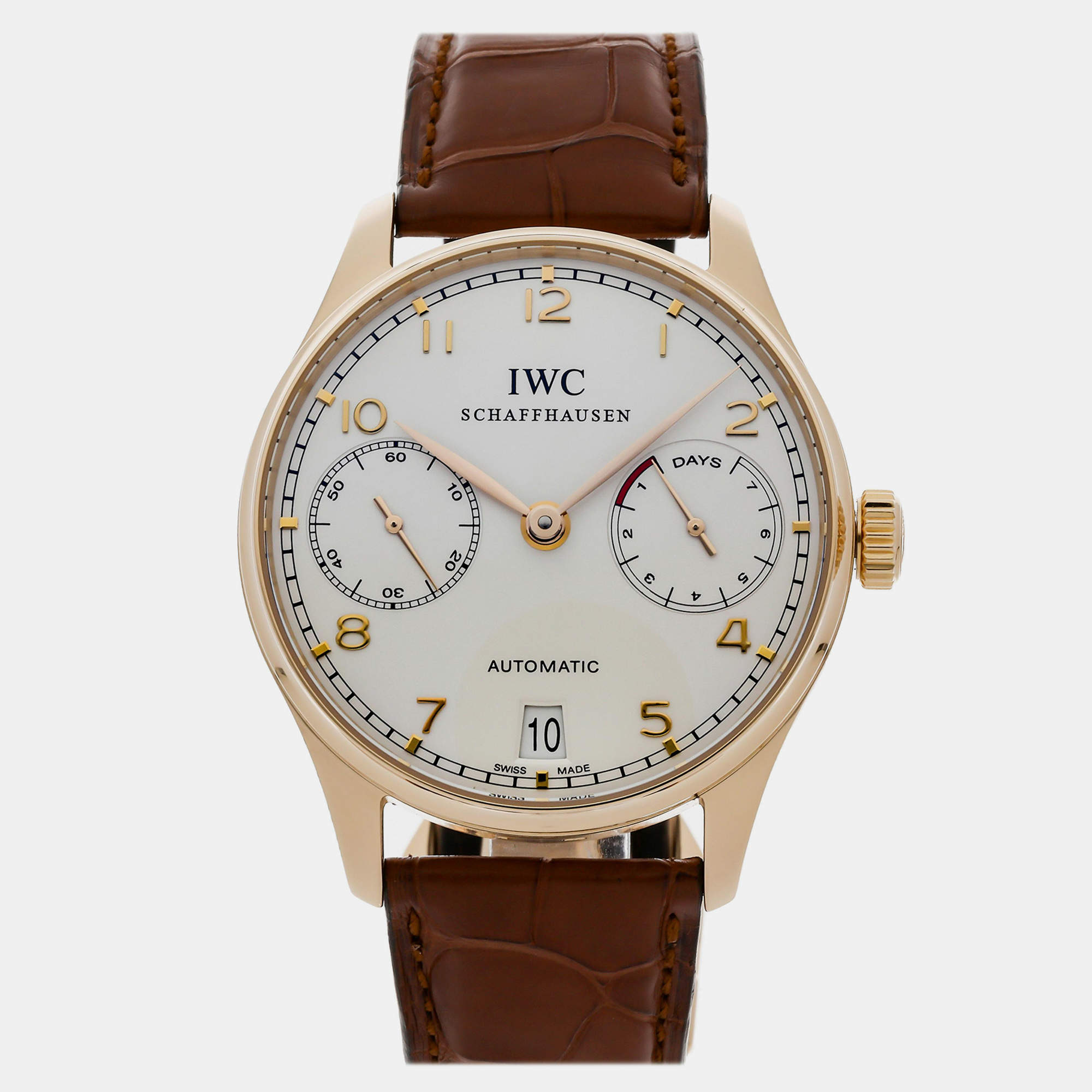Pre-Owned IWC Portuguese 7 Day 42 mm