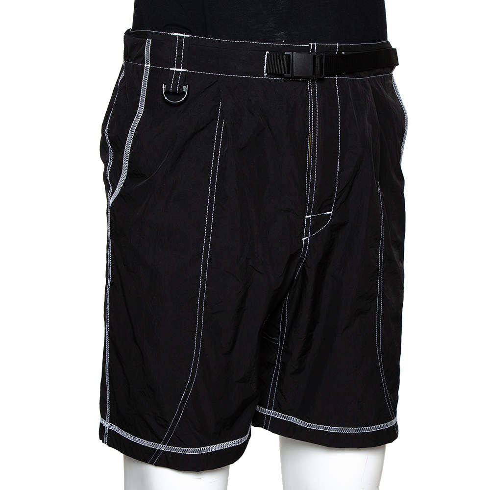 John Elliott Black High Shrunk Nylon 