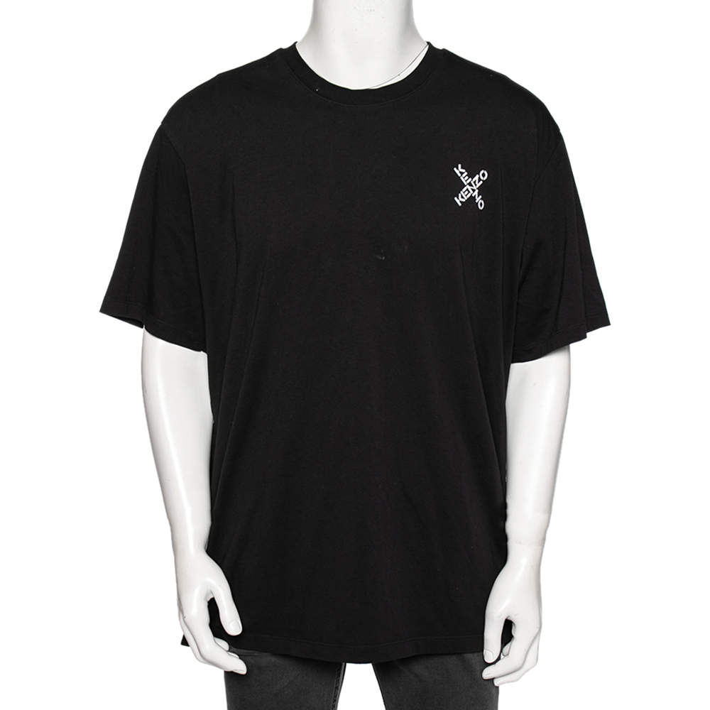 【関税&送料込】Kenzo Black Cotton T-Shirt T-shirt Kenzo Black size S International in Cotton - 47618015
