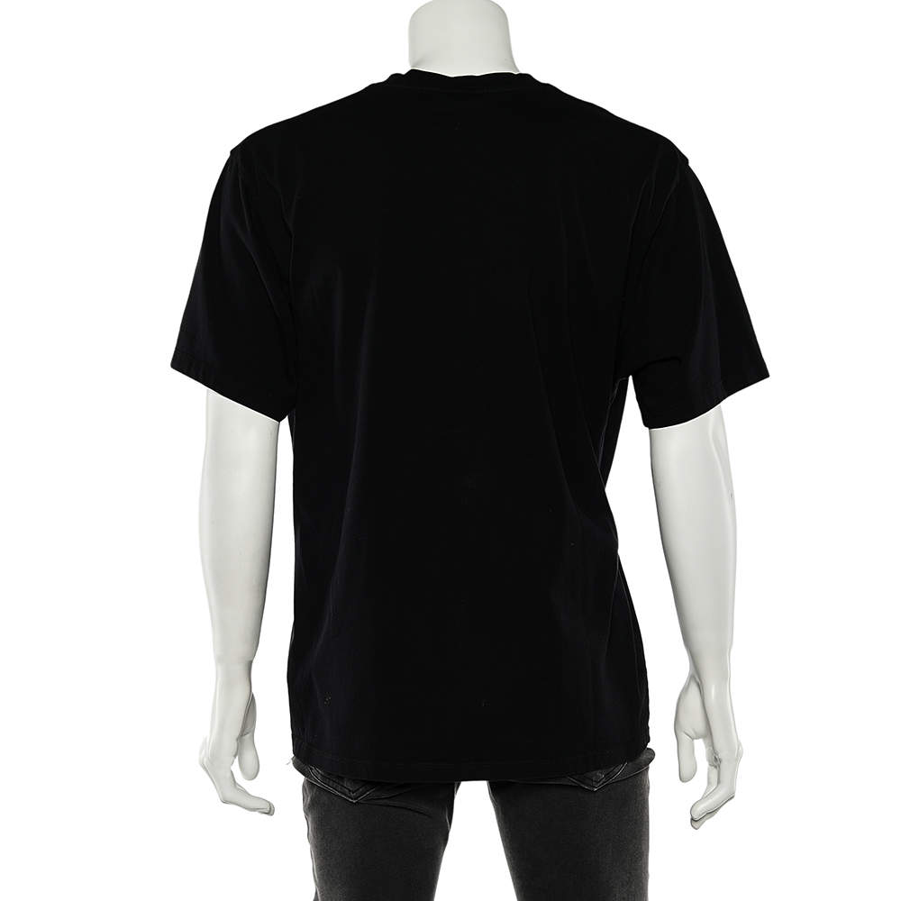T-shirts Kenzo - Fluo Tiger black cotton T-shirt - F955TS0394YF99