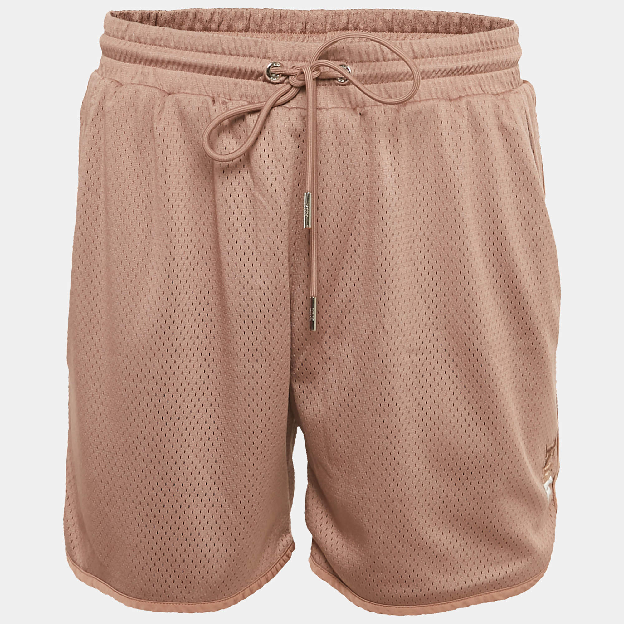 Kith Jordan Beige Double Mesh Shorts M