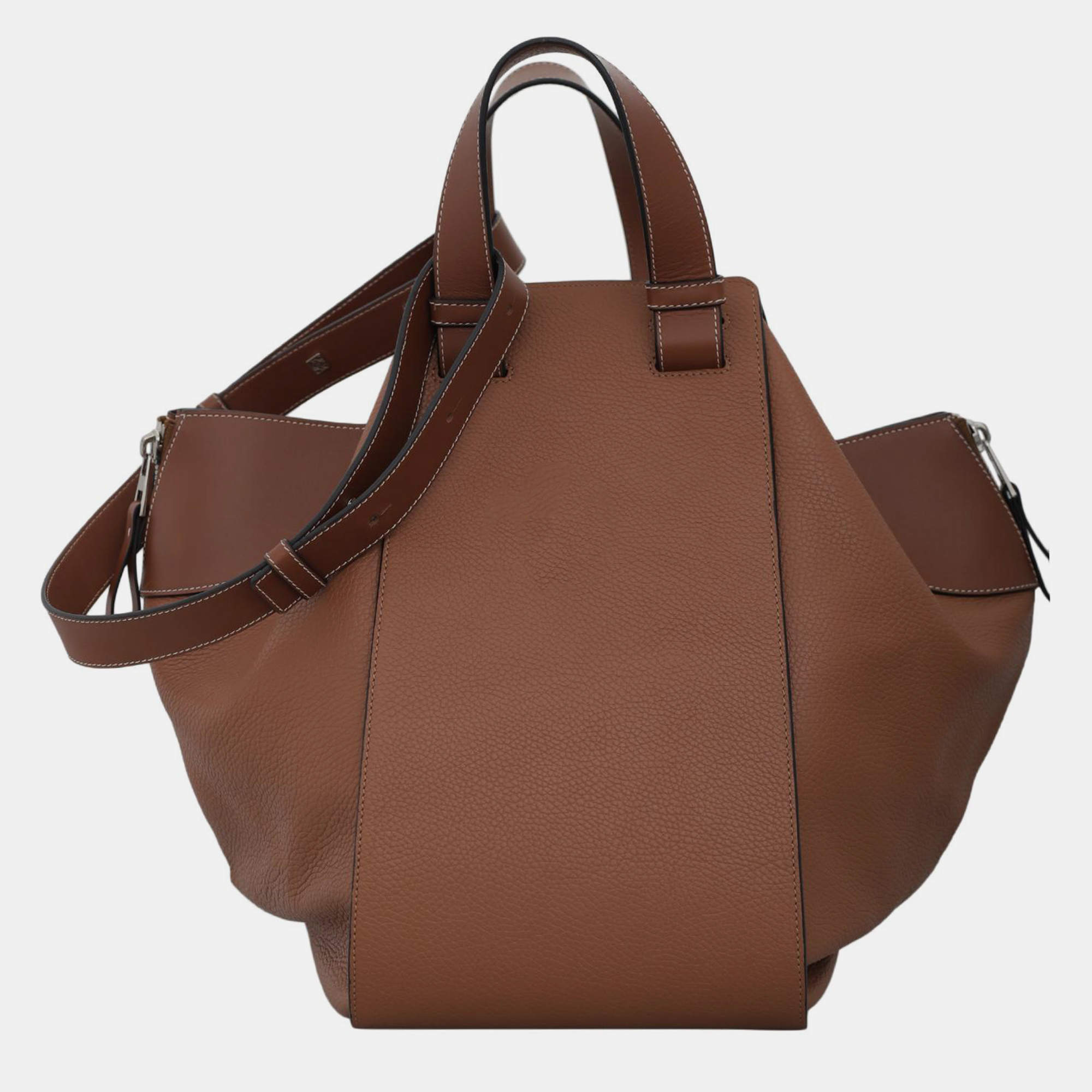 バッグ Loewe Hammock Brown 21389111_51475270_600.jpg