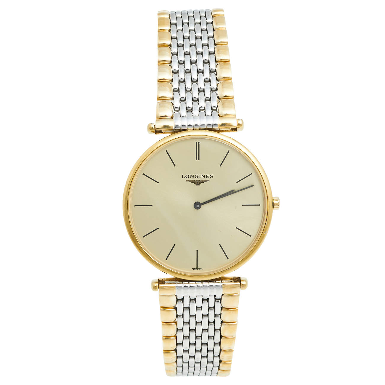 Longines Champagne Two Tone Stainless Steel La Grande