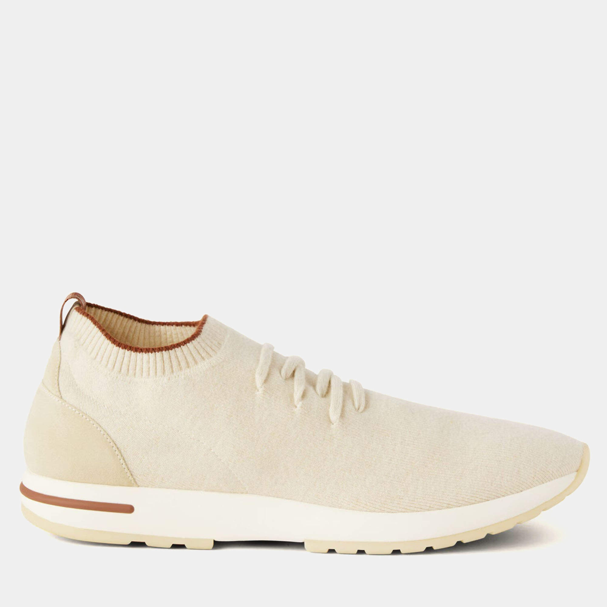 Pre Owned Loro Piana Loro 360 LP Flexy Walk 44 Pure Dunes Cashmere Sneakers