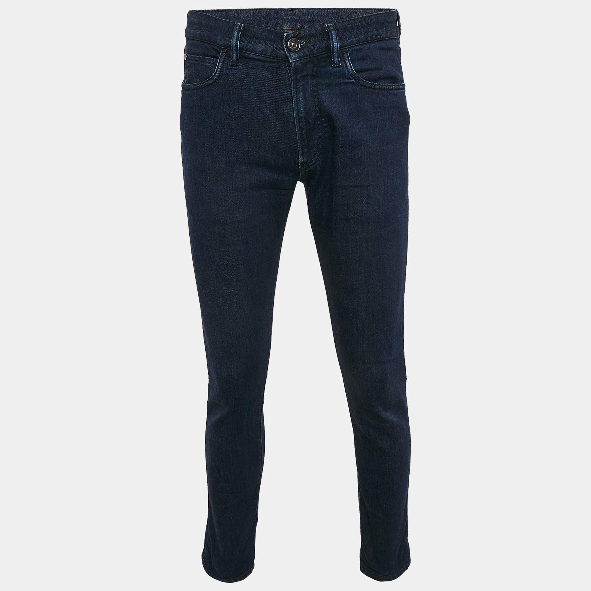 Pre Owned Loro Piana Blue Kurashiki Denim Jeans M Waist 32"