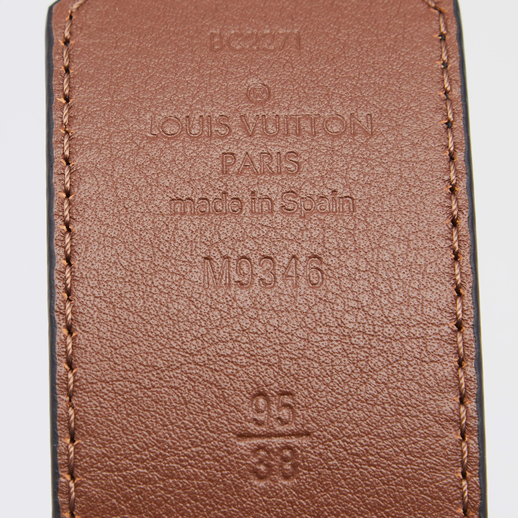 Louis Vuitton Pyramide Reversible Black/Brown 95 CM (32)