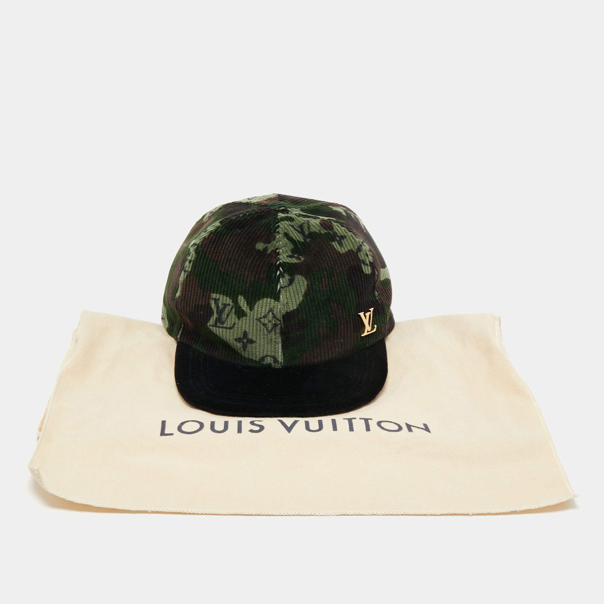 Louis Vuitton Camouflage Corduroy Monogramouflage Easy Fit Cap
