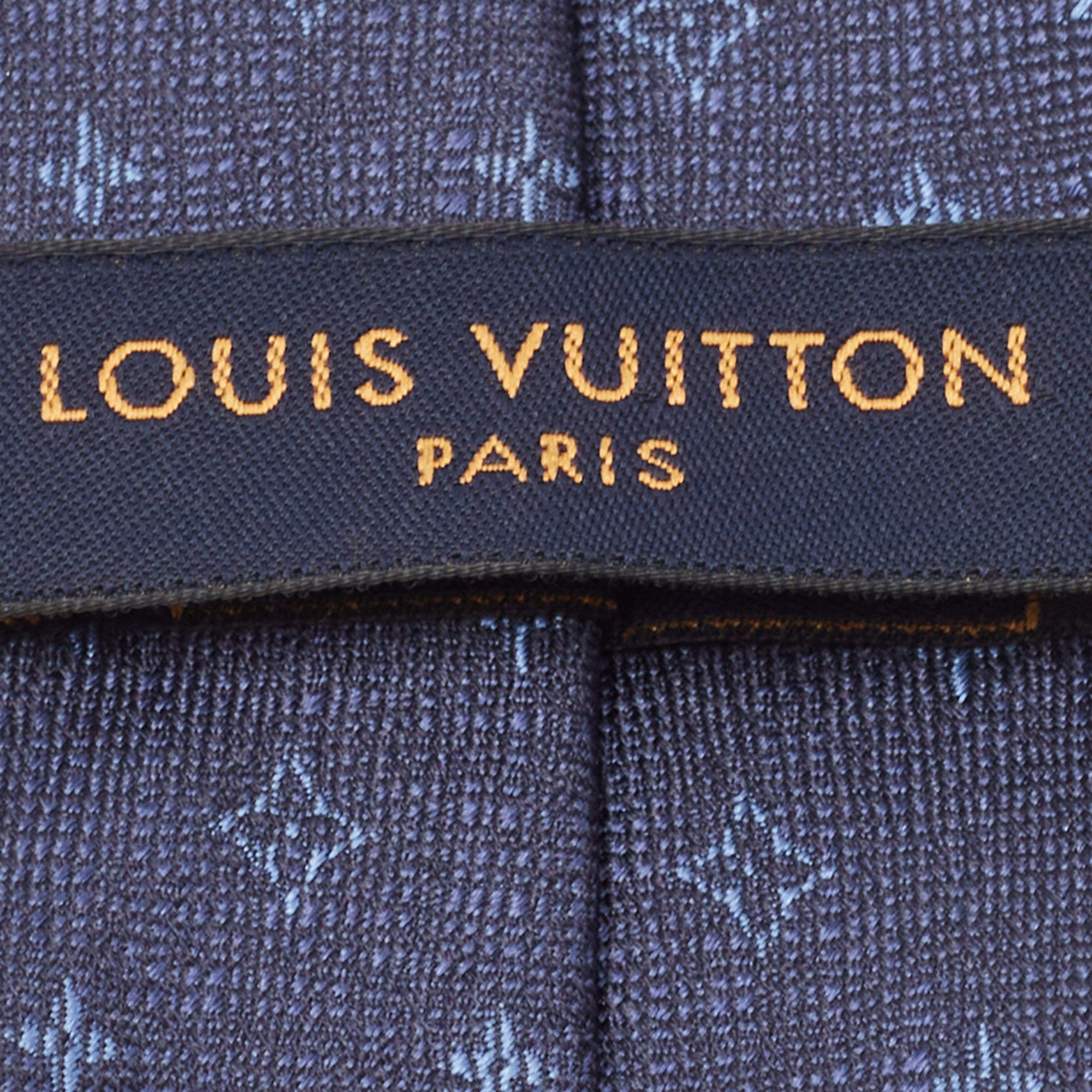 Louis Vuitton Monogram Monogram Classic Tie 2021-22FW, Navy