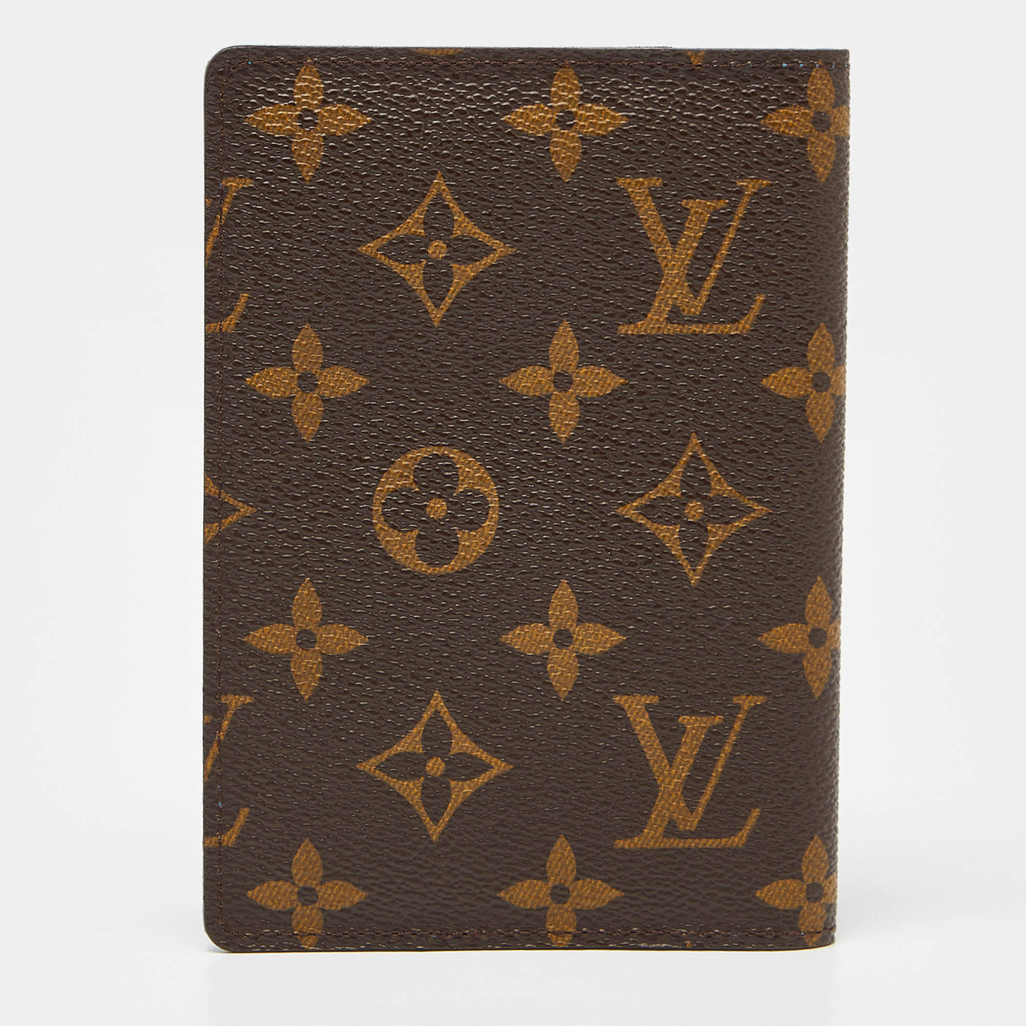 Louis Vuitton Monogram Canvas My LV Heritage Passport Cover Louis