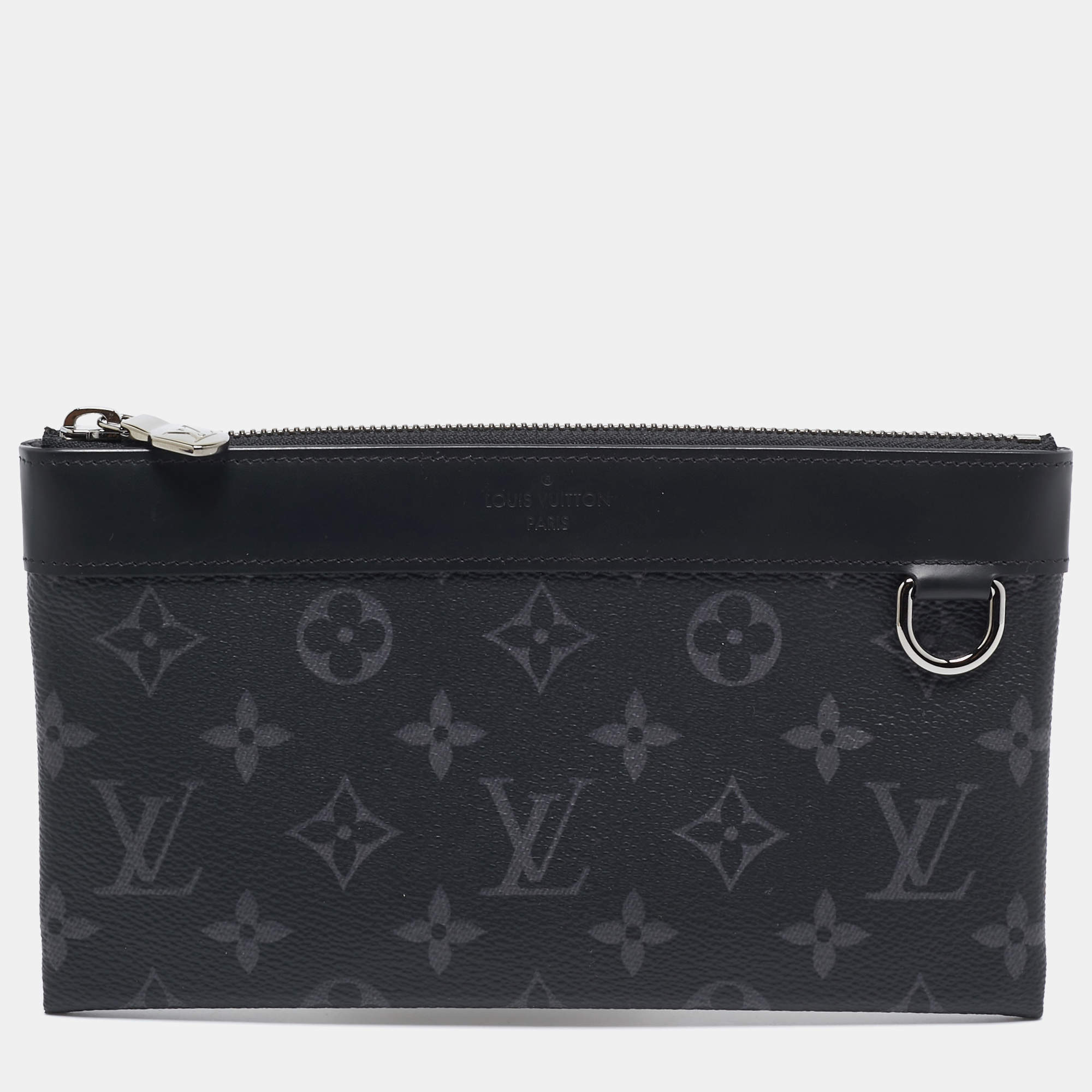 Louis Vuitton Monogram Eclipse Canvas Discovery PM Pochette