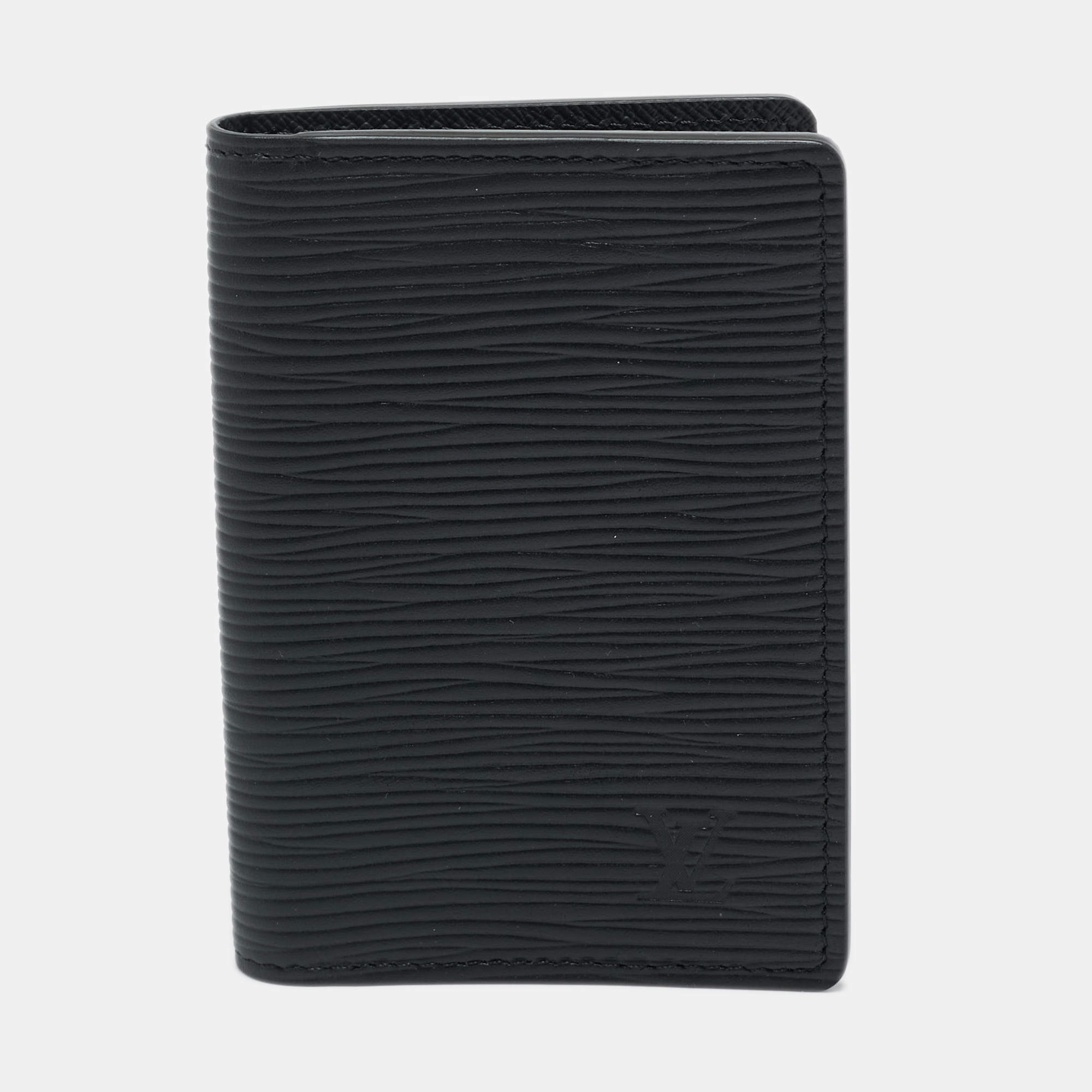 مملوكة مسبقًا Louis Vuitton Black Epi Leather Pocket Organizer