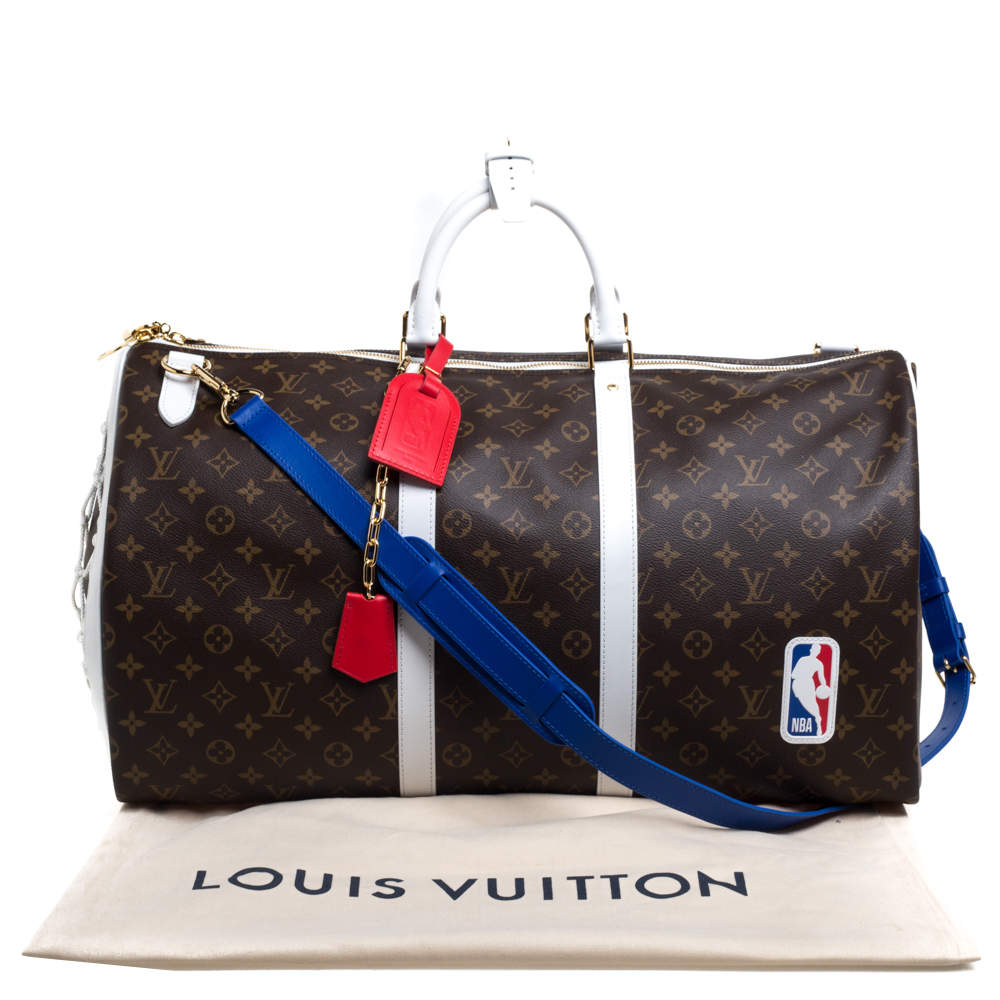Louis Vuitton LVxNBA Monogram Basketball NBA Keepall Bandouliere