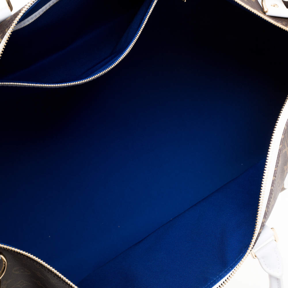 Louis Vuitton Keepall 2022 SS Louis Vuitton x NBA Keepall 55 Bandouliere  Blue M21105 (M21105)