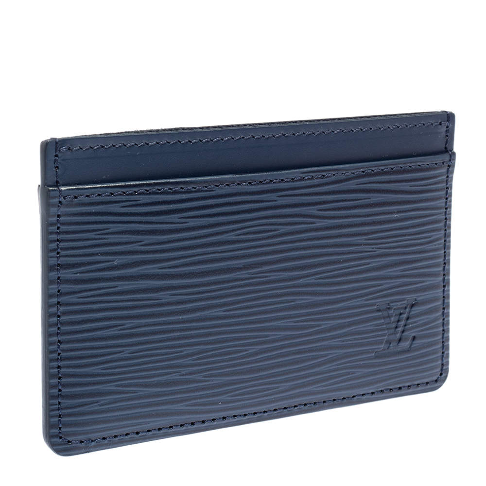 Louis Vuitton Navy Blue Epi Leather Pocket Organiser Louis Vuitton | The  Luxury Closet