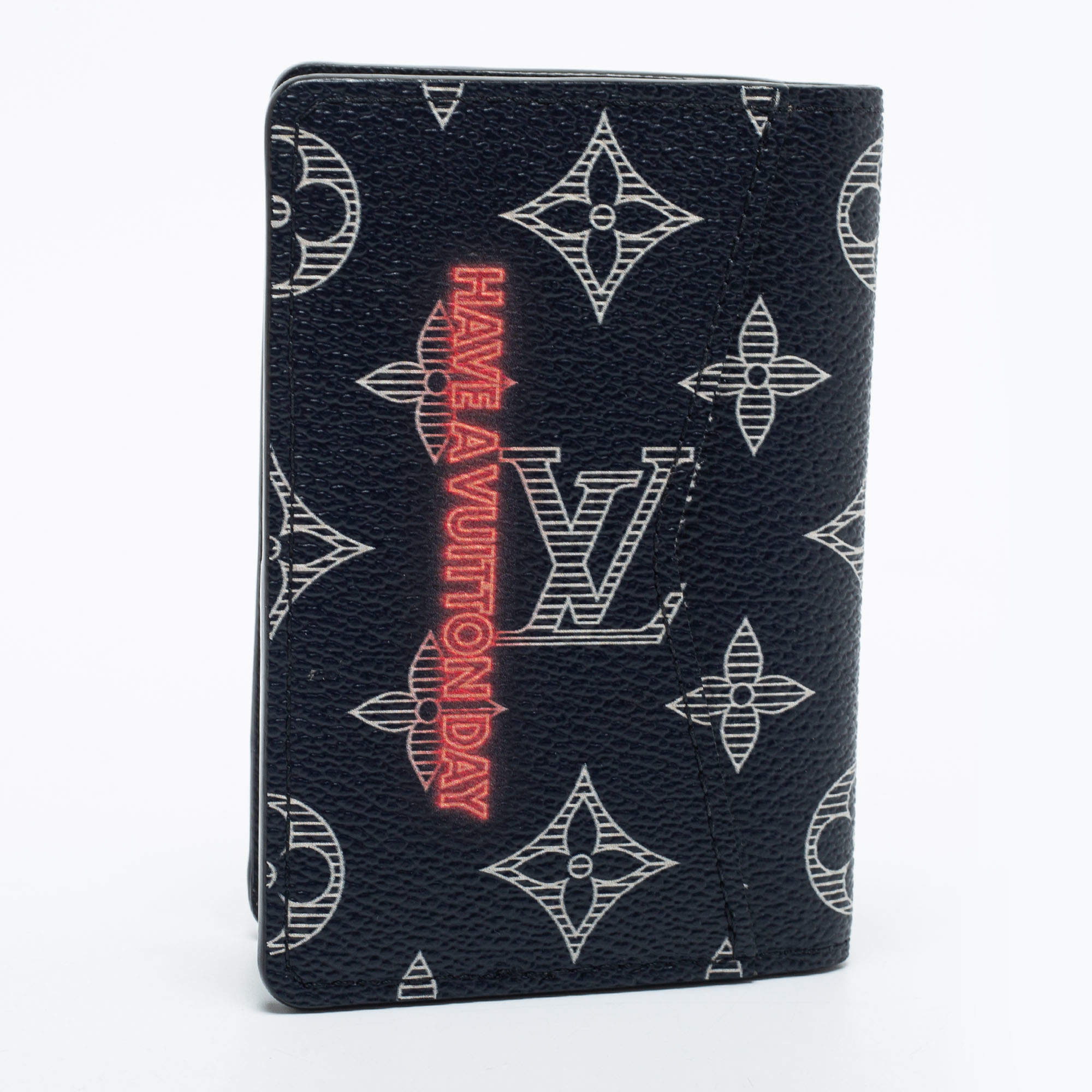 Louis Vuitton Blue Monogram Canvas Upside Down Multiple Bifold Wallet Louis  Vuitton | The Luxury Closet