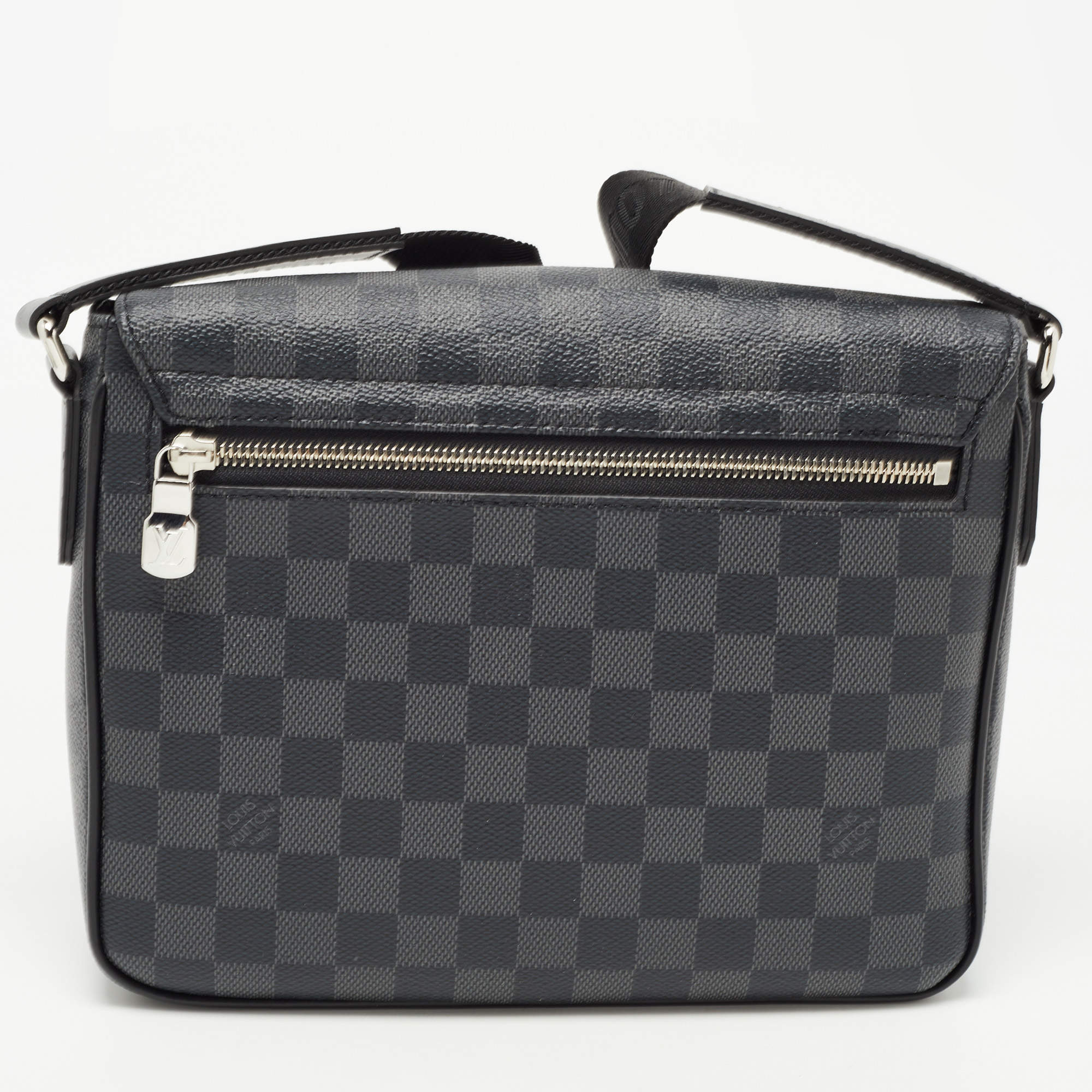 Louis Vuitton District Messenger PM Damier Graphite in Coated Canvas with  Silver-tone - US