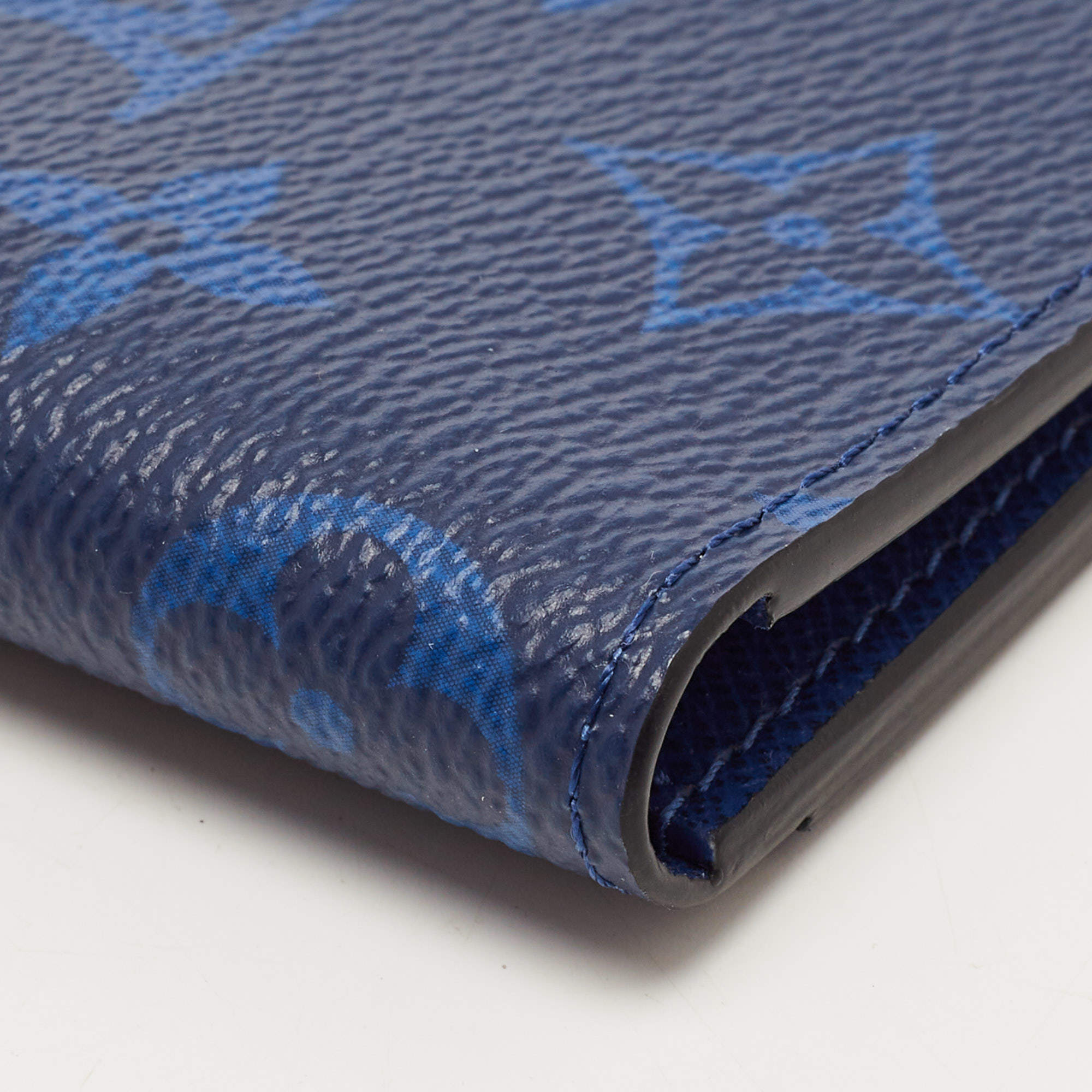 Louis Vuitton 2016 Taiga Leather Pocket Organizer - Blue Wallets,  Accessories - LOU779850